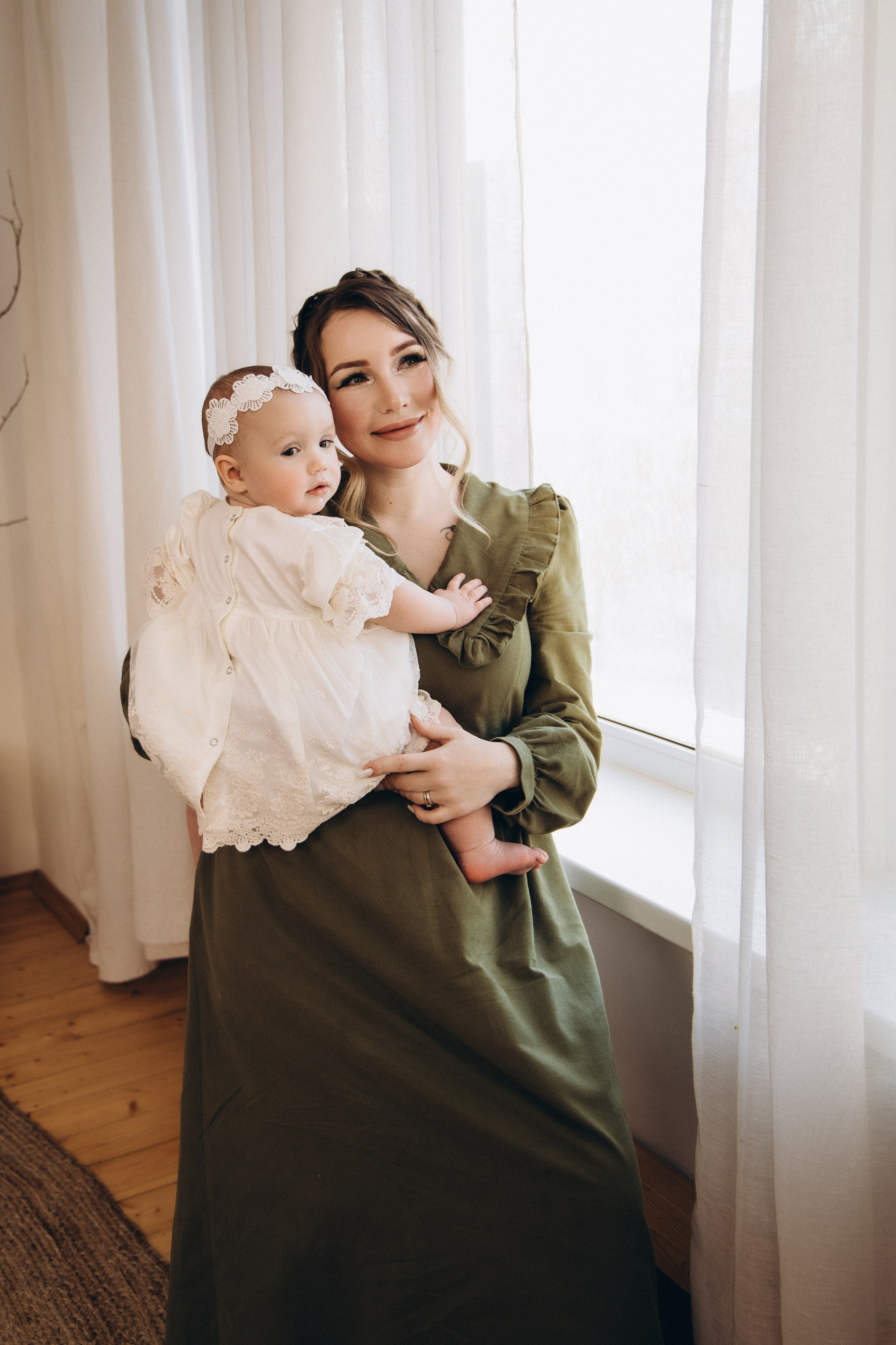 Юлия с семьёй