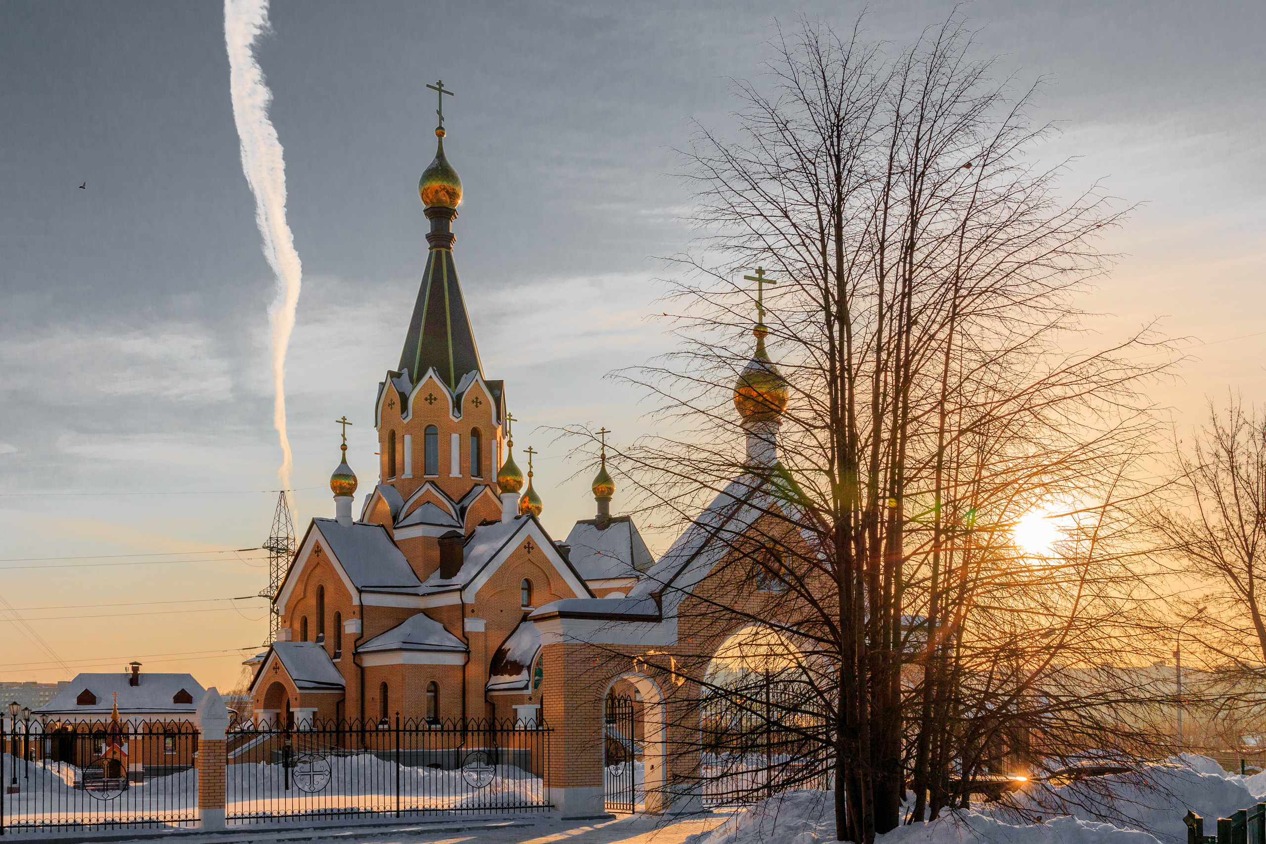 Храм Андрея Первозванного (Тюленина, 1А). Фотограф на Крещение и Венчание, Анна Щебетова, Новосибирск