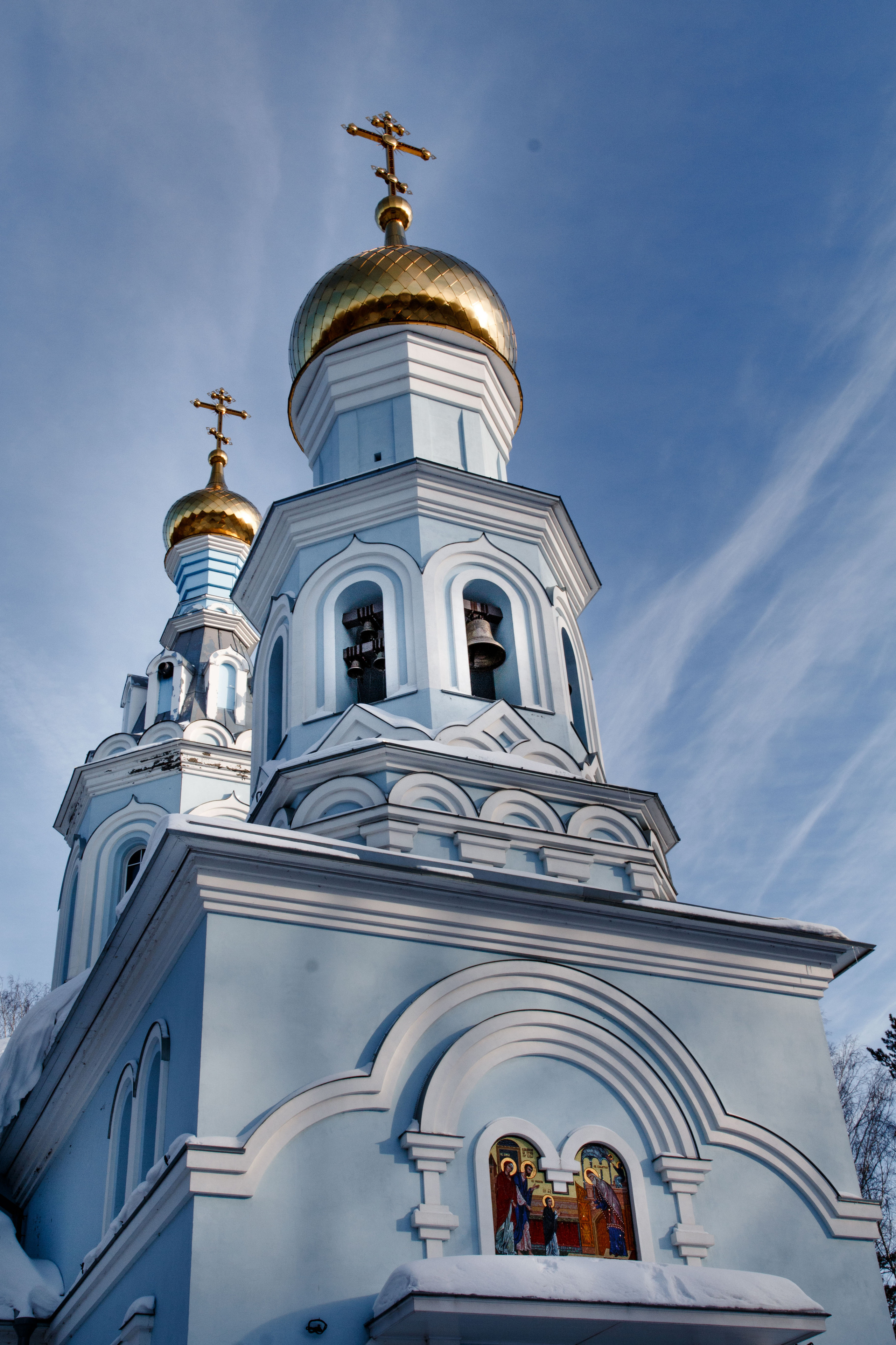 Церковь Введения во храм Пресвятой Богородицы (Кольцово, 17). Фотограф на Крещение и Венчание, Анна Щебетова, Новосибирск