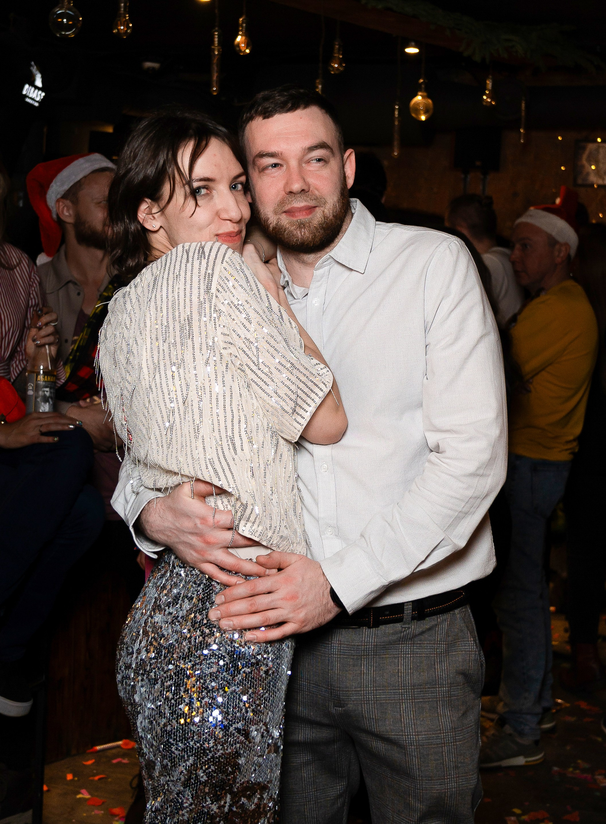 Новый год. Новый год в баре Дебошир Санкт-Петербург. Репортажный, street и urban фотограф в Санкт-Петербурге Мальцев Евгений