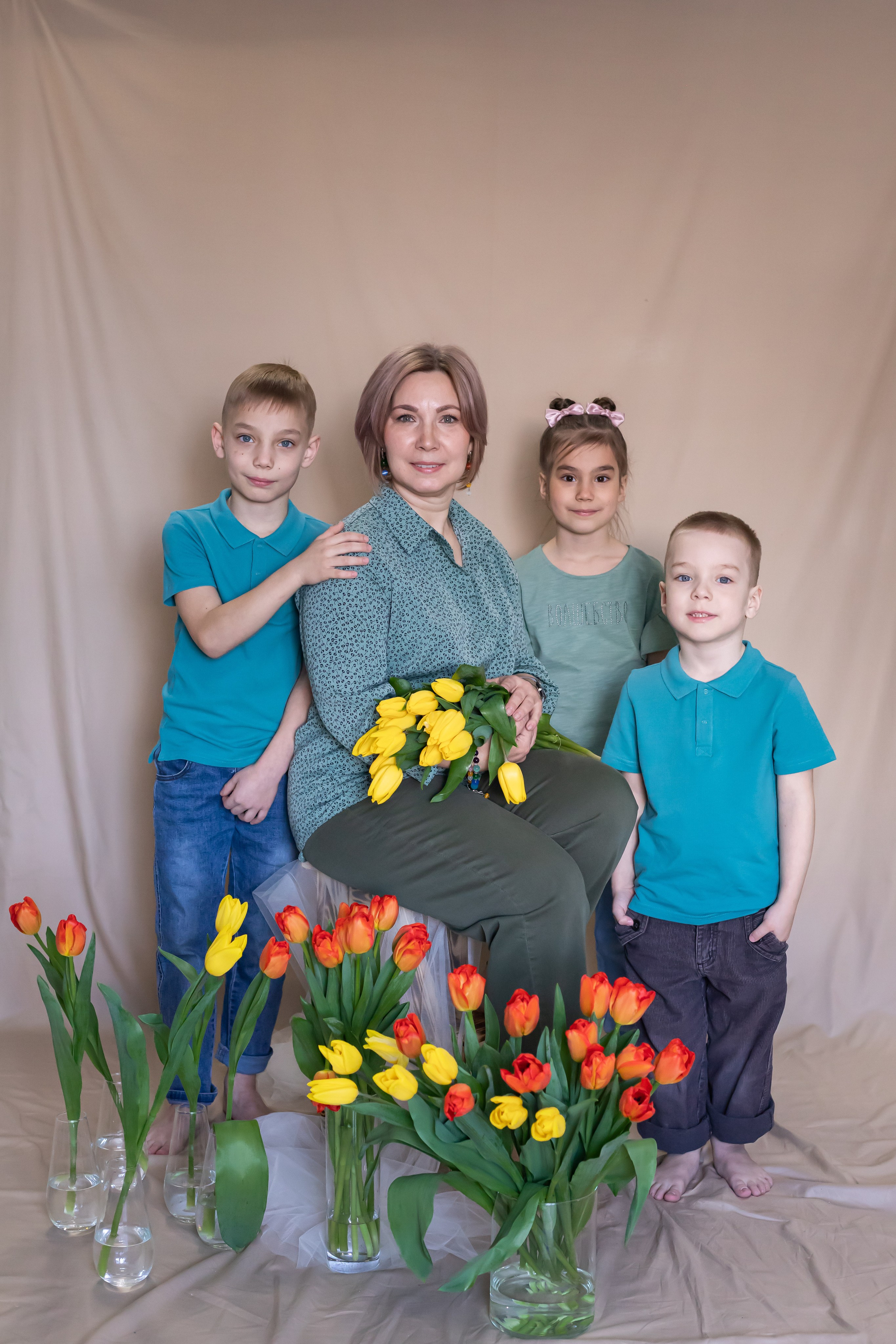 К 8 Марта. Семейный фотограф Нижневартовск Тюмень Ефимова Ирина