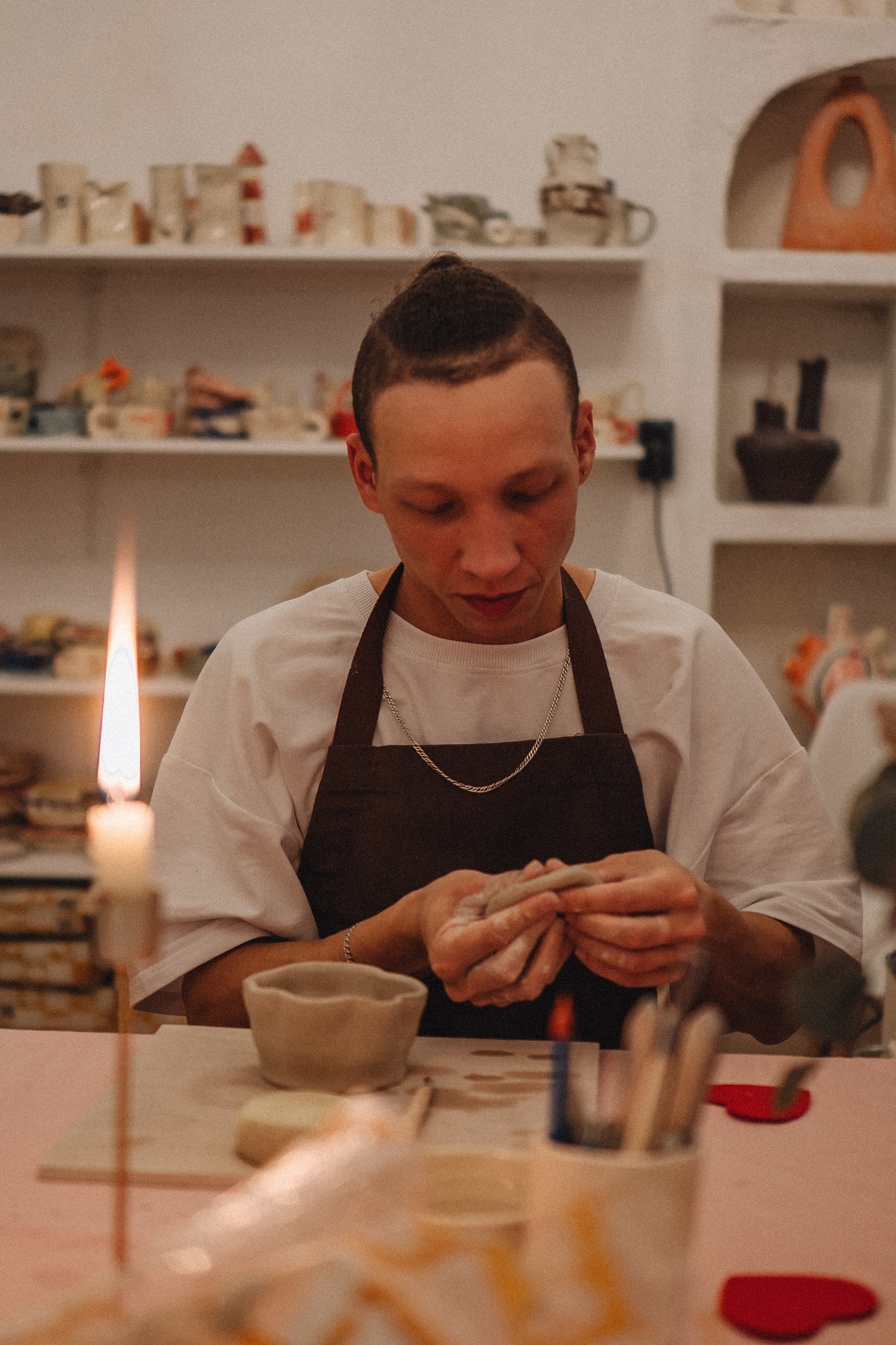 СВИДАНИЕ В ГОНЧАРНОЙ МАСТЕРСКОЙ. Профессиональный фотограф, Санкт-Петербург — Виктория Богомолова