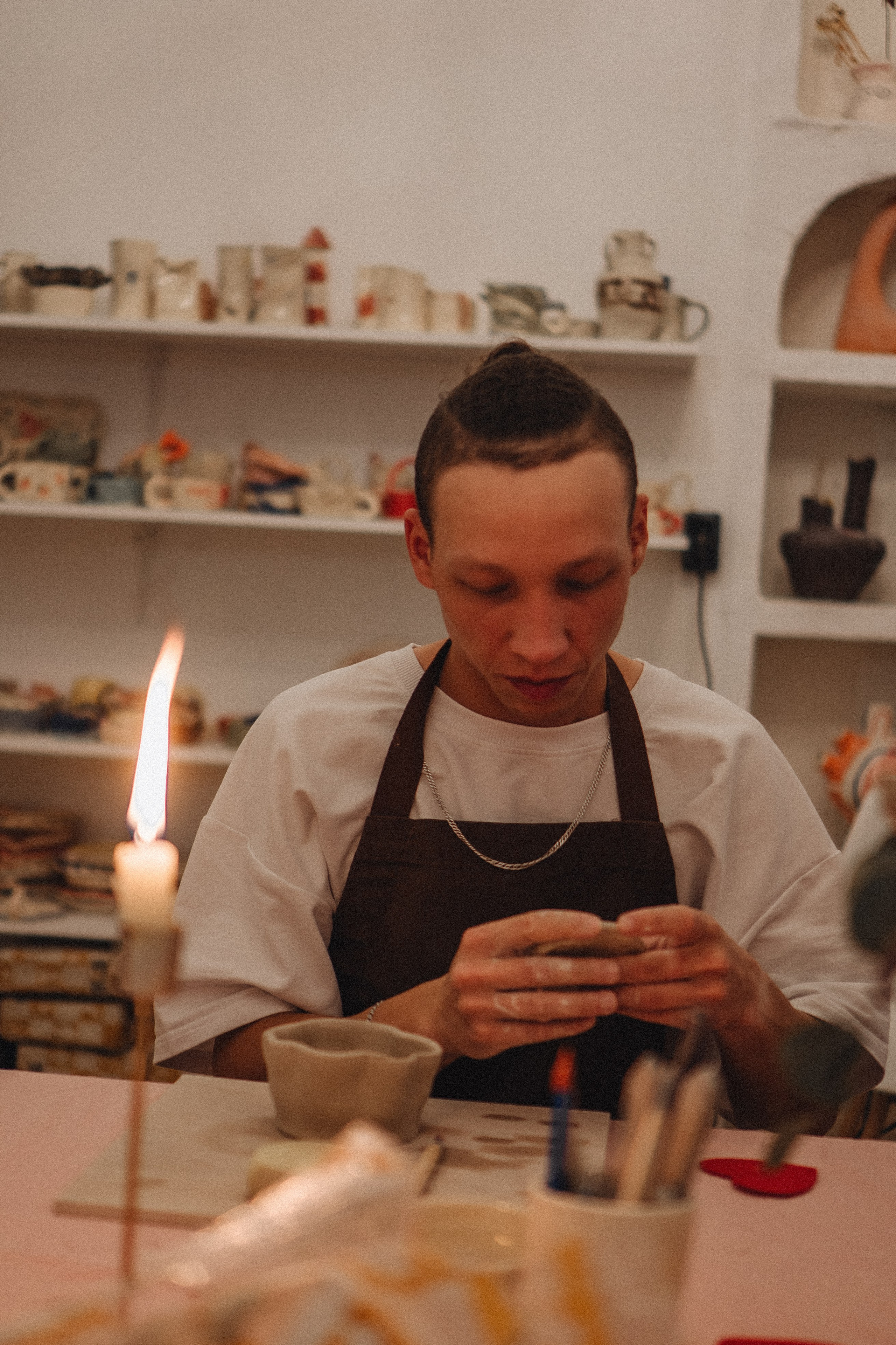 СВИДАНИЕ В ГОНЧАРНОЙ МАСТЕРСКОЙ. Профессиональный фотограф, Санкт-Петербург — Виктория Богомолова