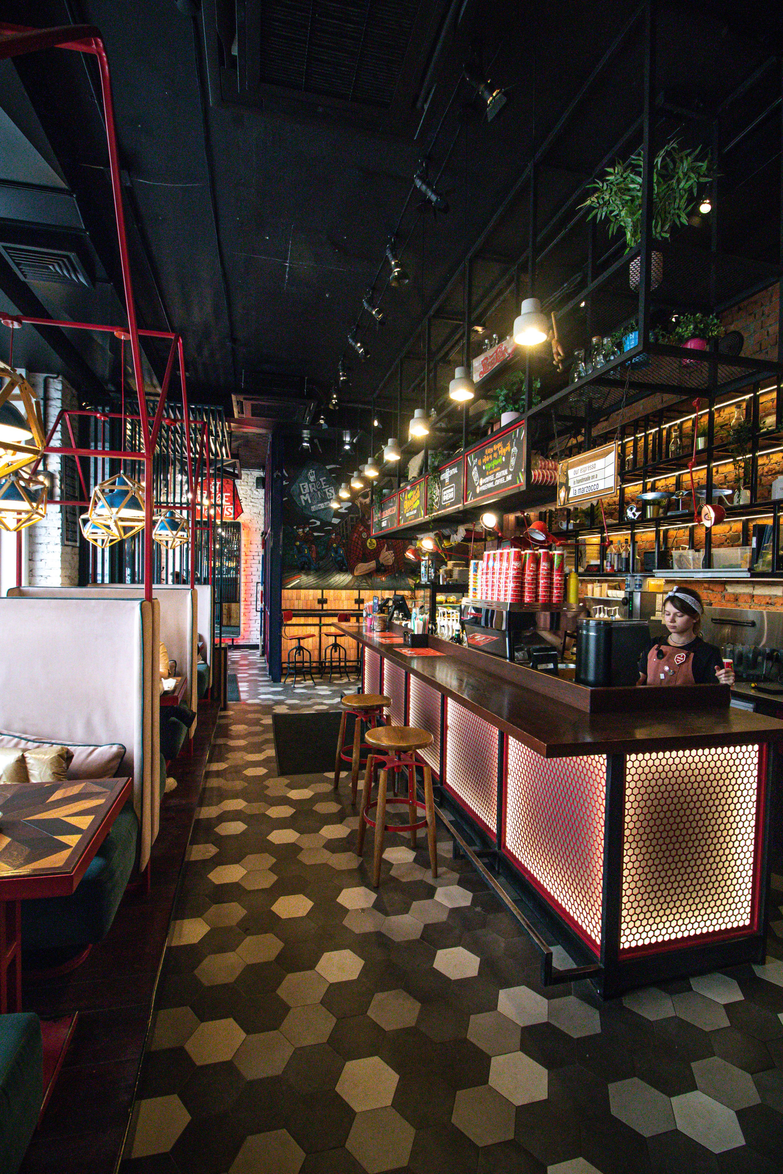 «FreeMan`s» кофе-бар, г. Барнаул. Контент фотограф Дмитрий Борисов