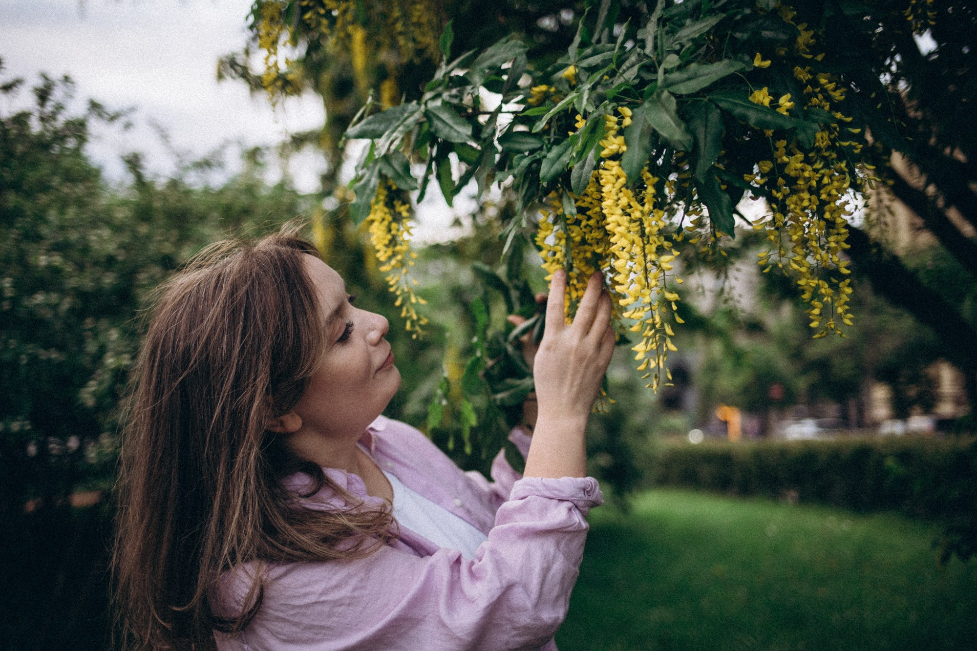Цветение и пасмурность. Даша Яковенко Фотограф Спб