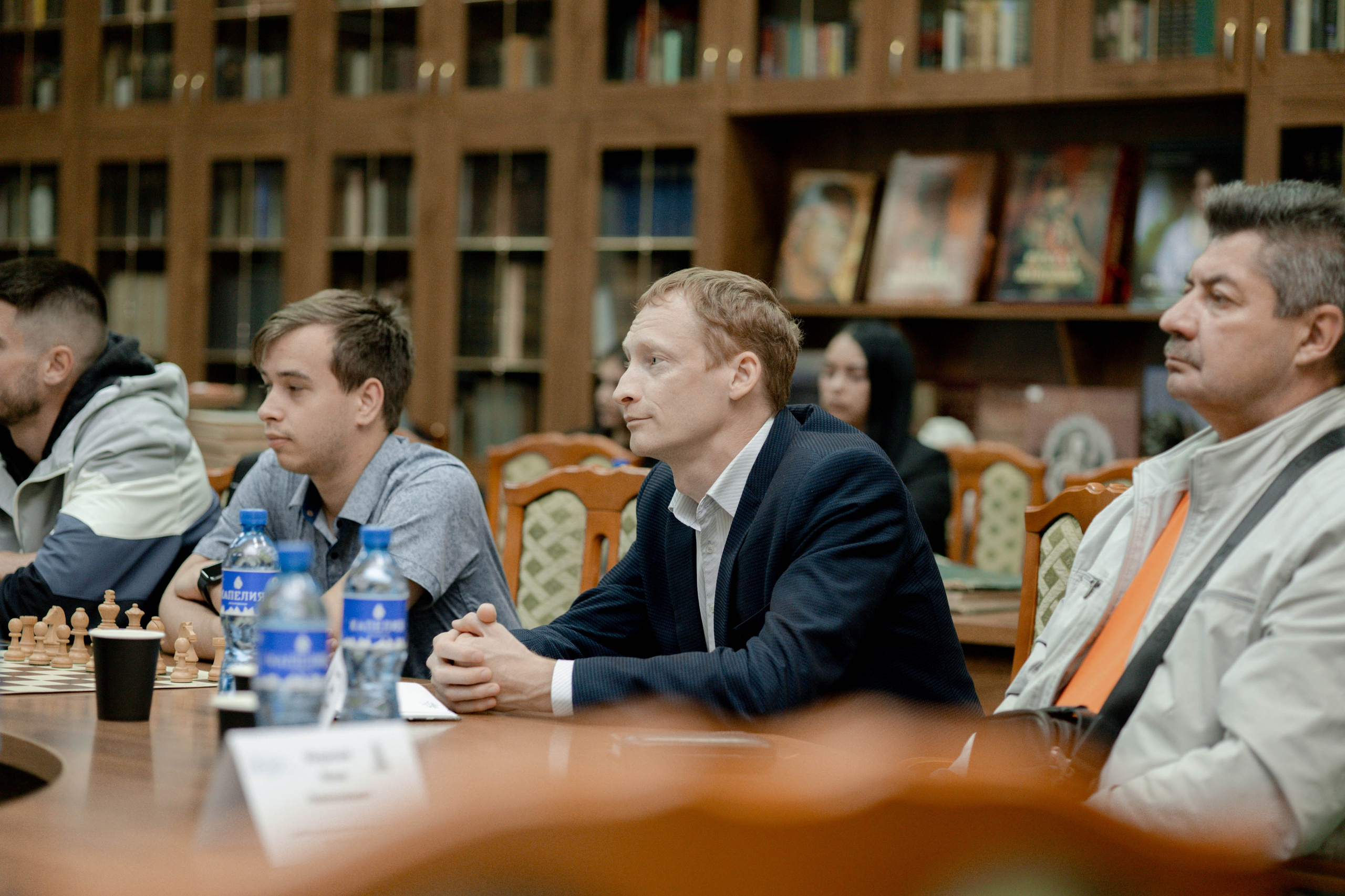 Награждение шахматной федерации