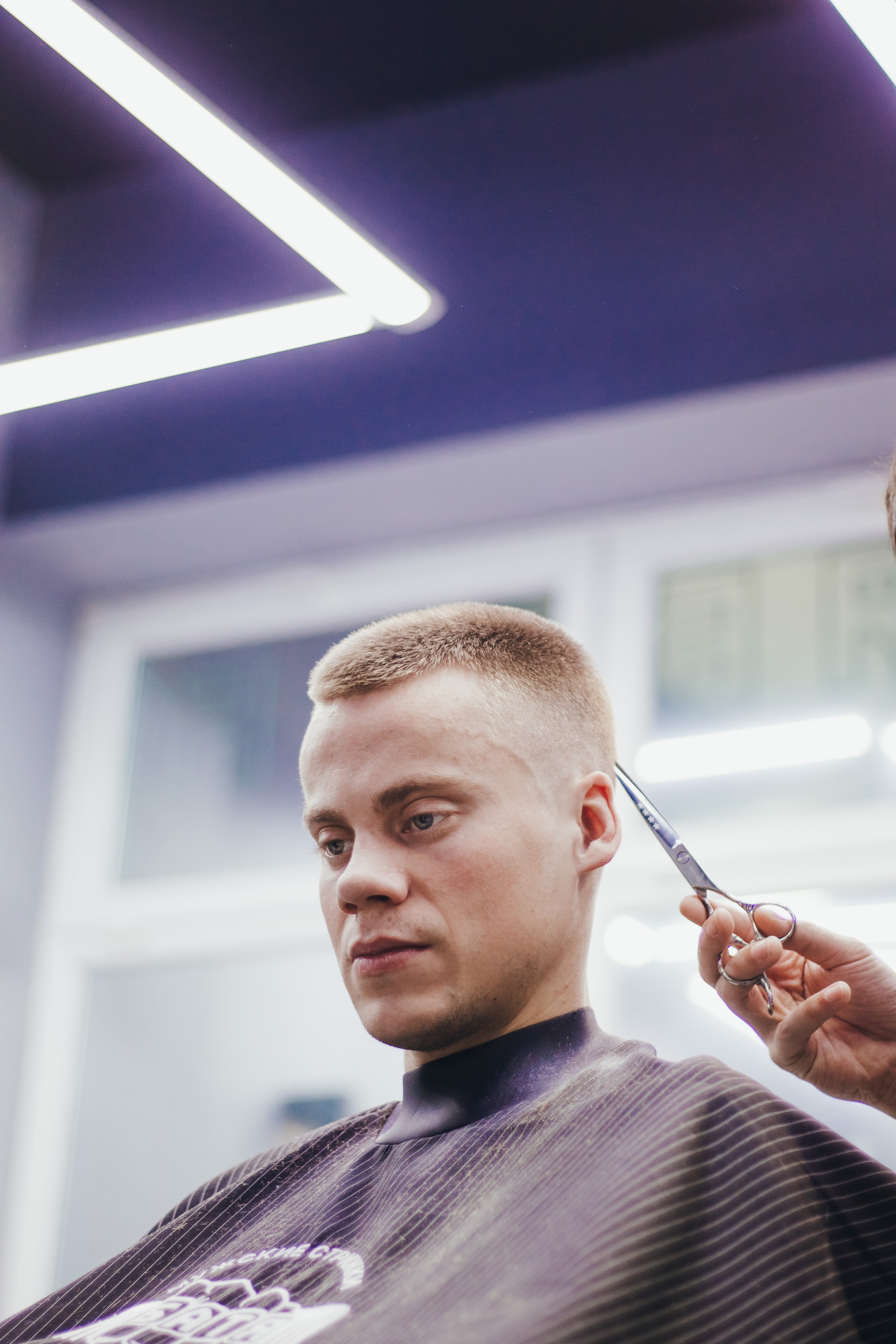 Barbershop Dad. Content shooting. KRIS KRUPINNIKOVA