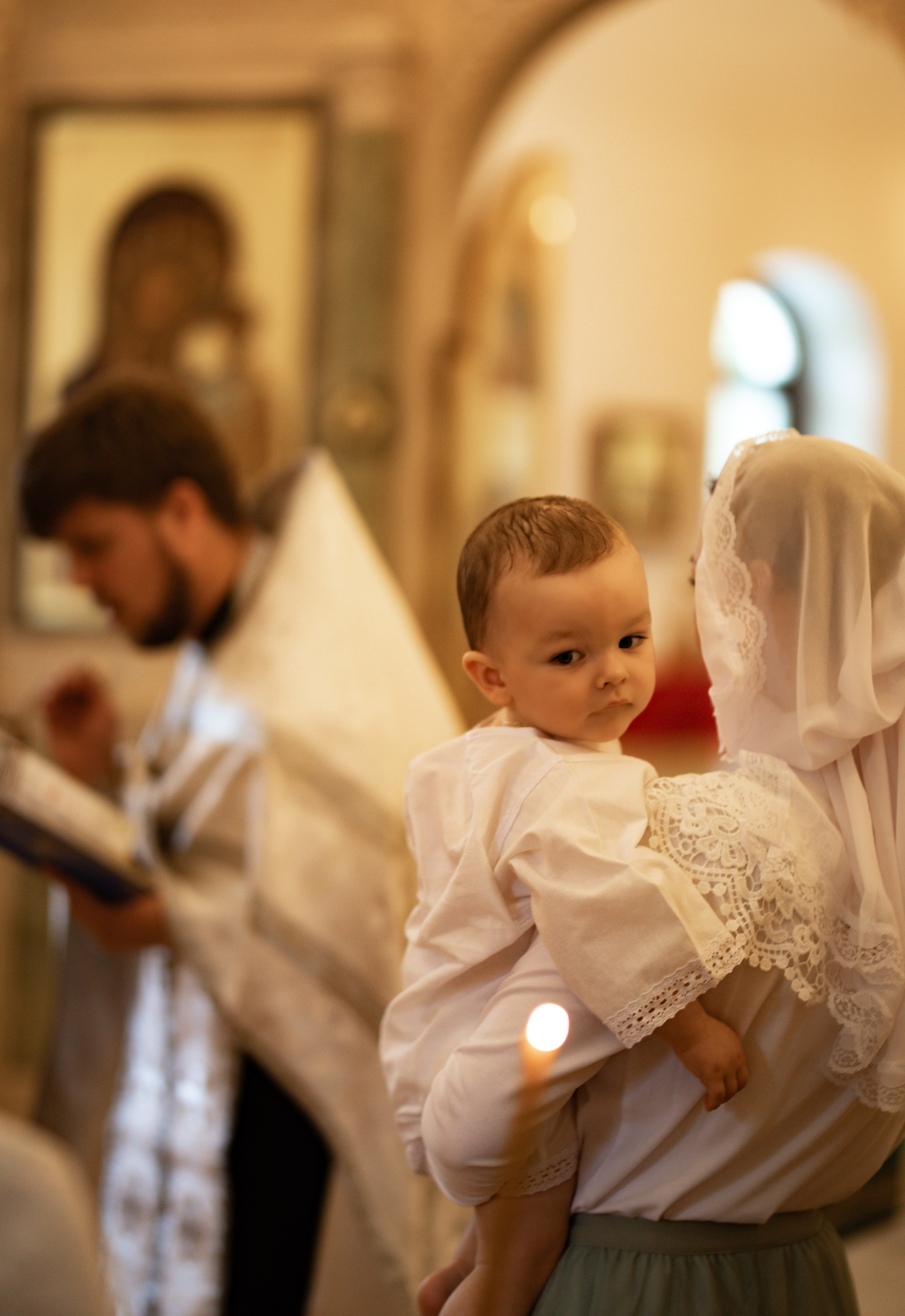 Таинство Крещения Дмитрия. Фотограф в Москве Алёна Гладкова