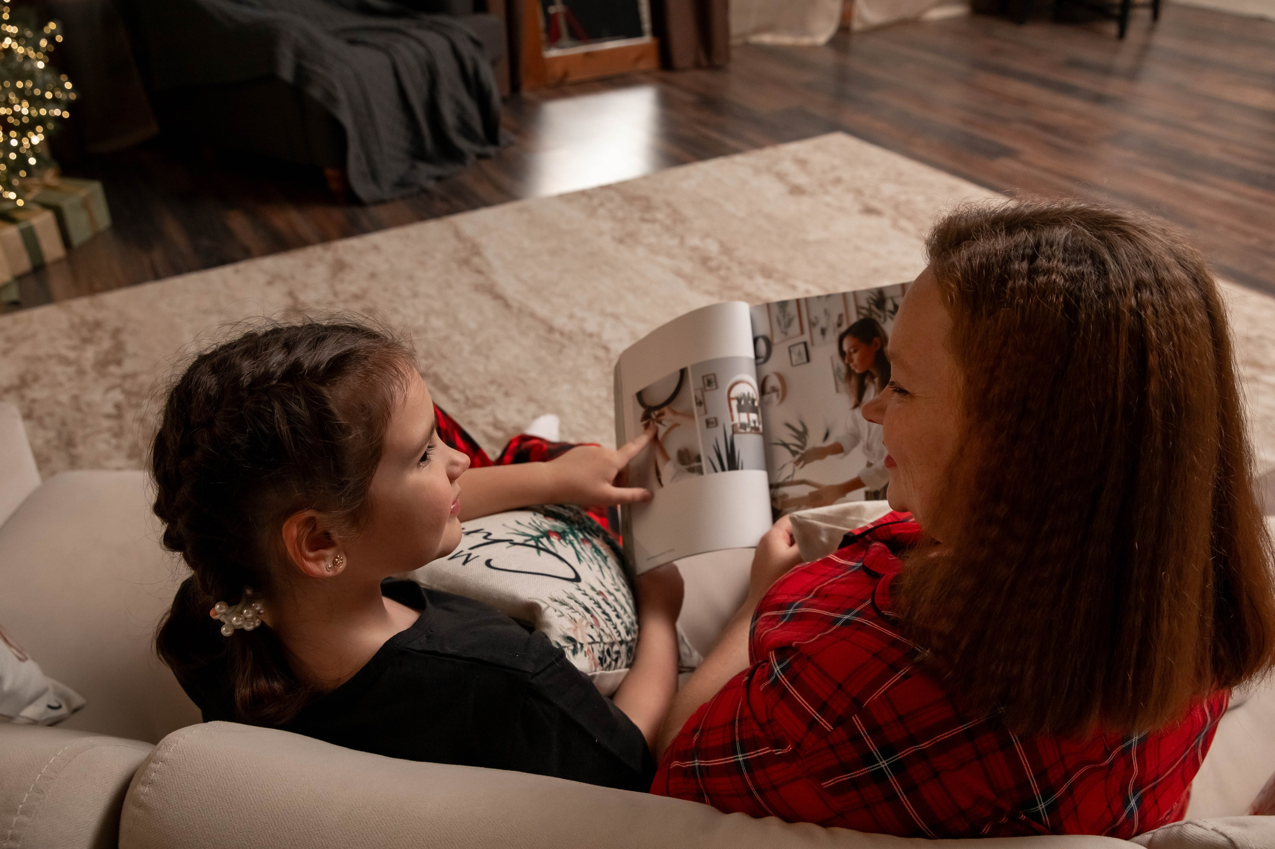 Новый год в пижамах. Индивидуальный и семейный фотограф Ирина Москвичёва