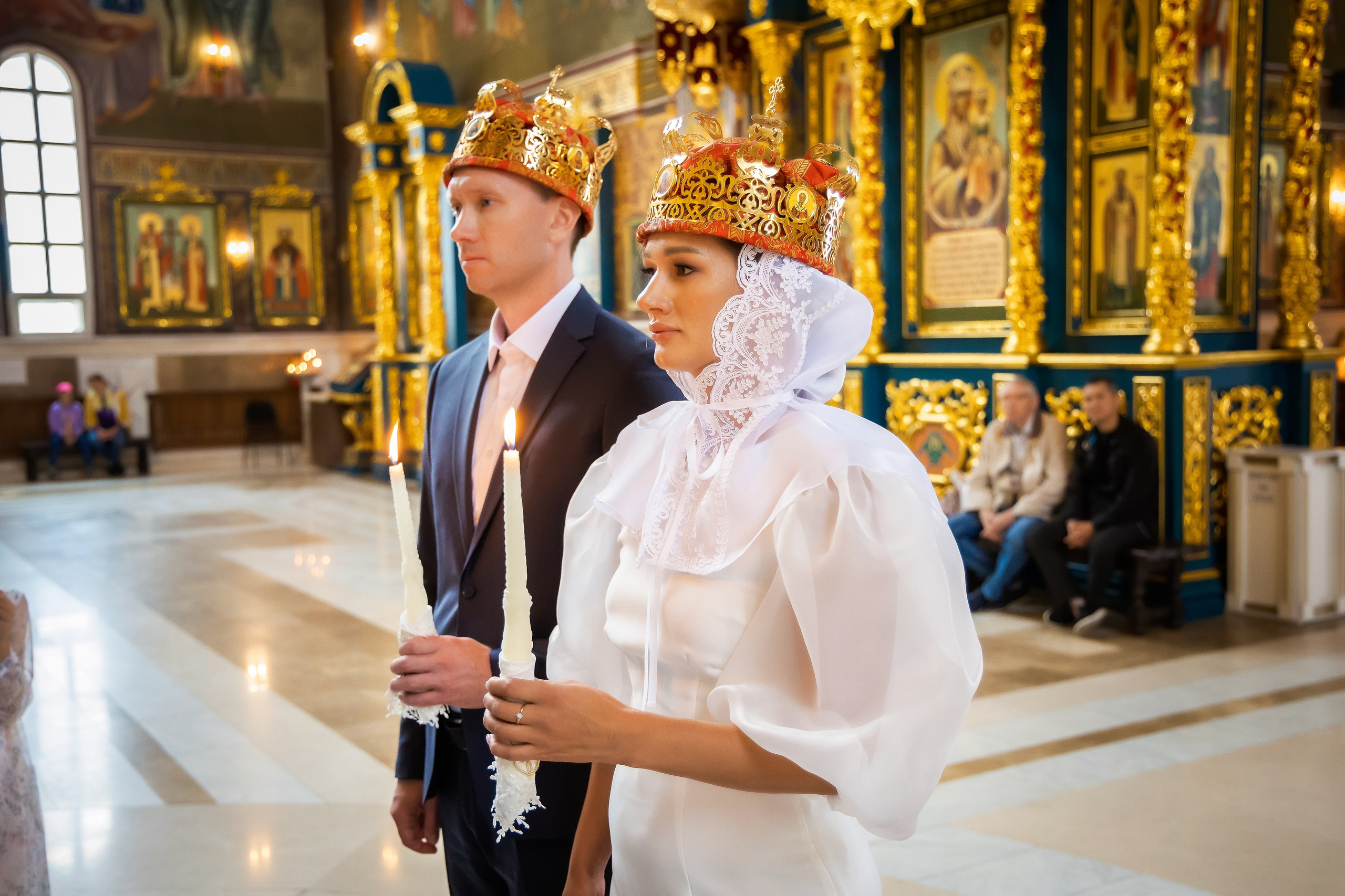 В Храме. Семейный и Свадебный фотограф в Астане Александр Астапов