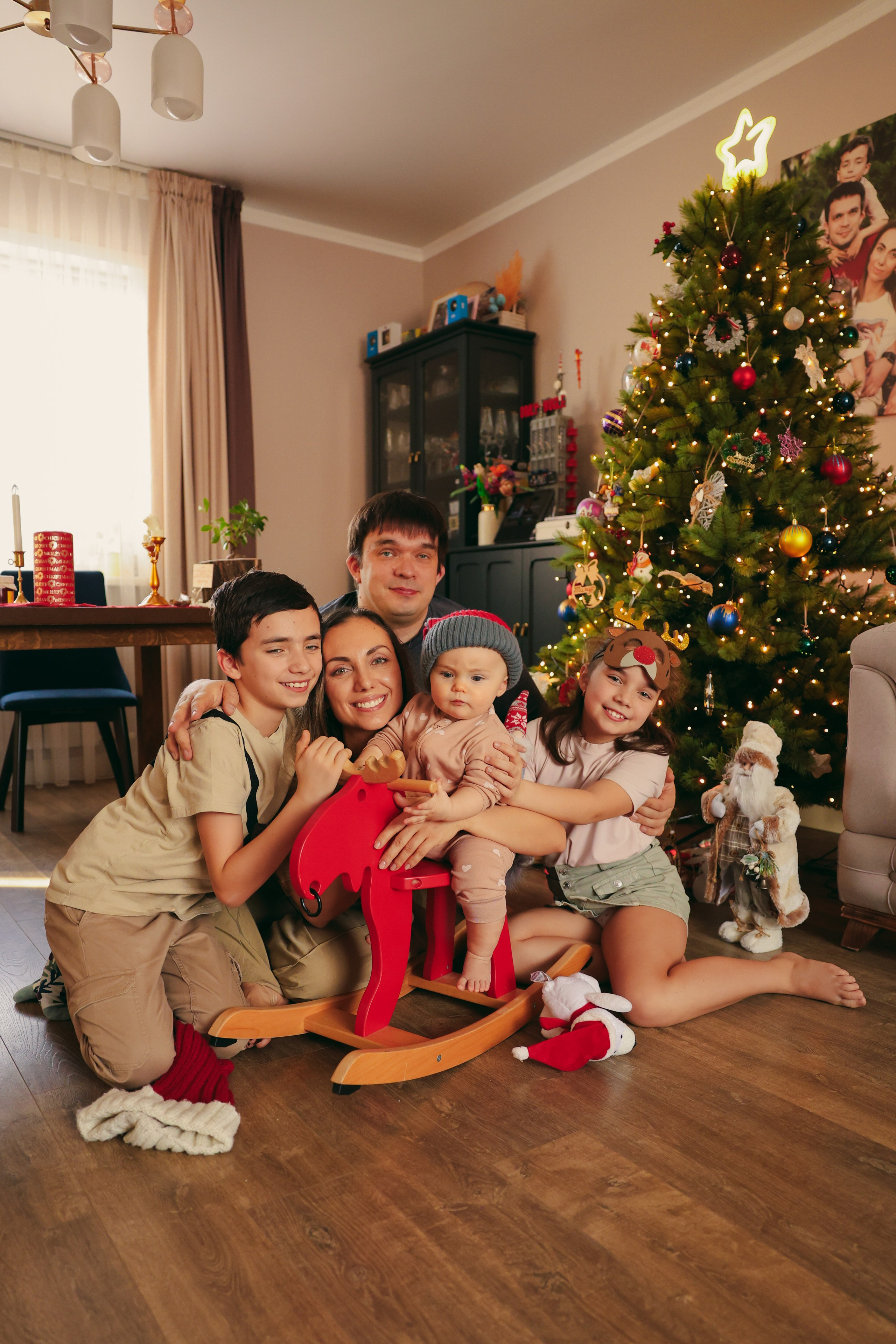 Новогоднее печенье всей семьей. Ваш семейный newborn и lifestyle фотограф в СПБ Наталья Журавлева