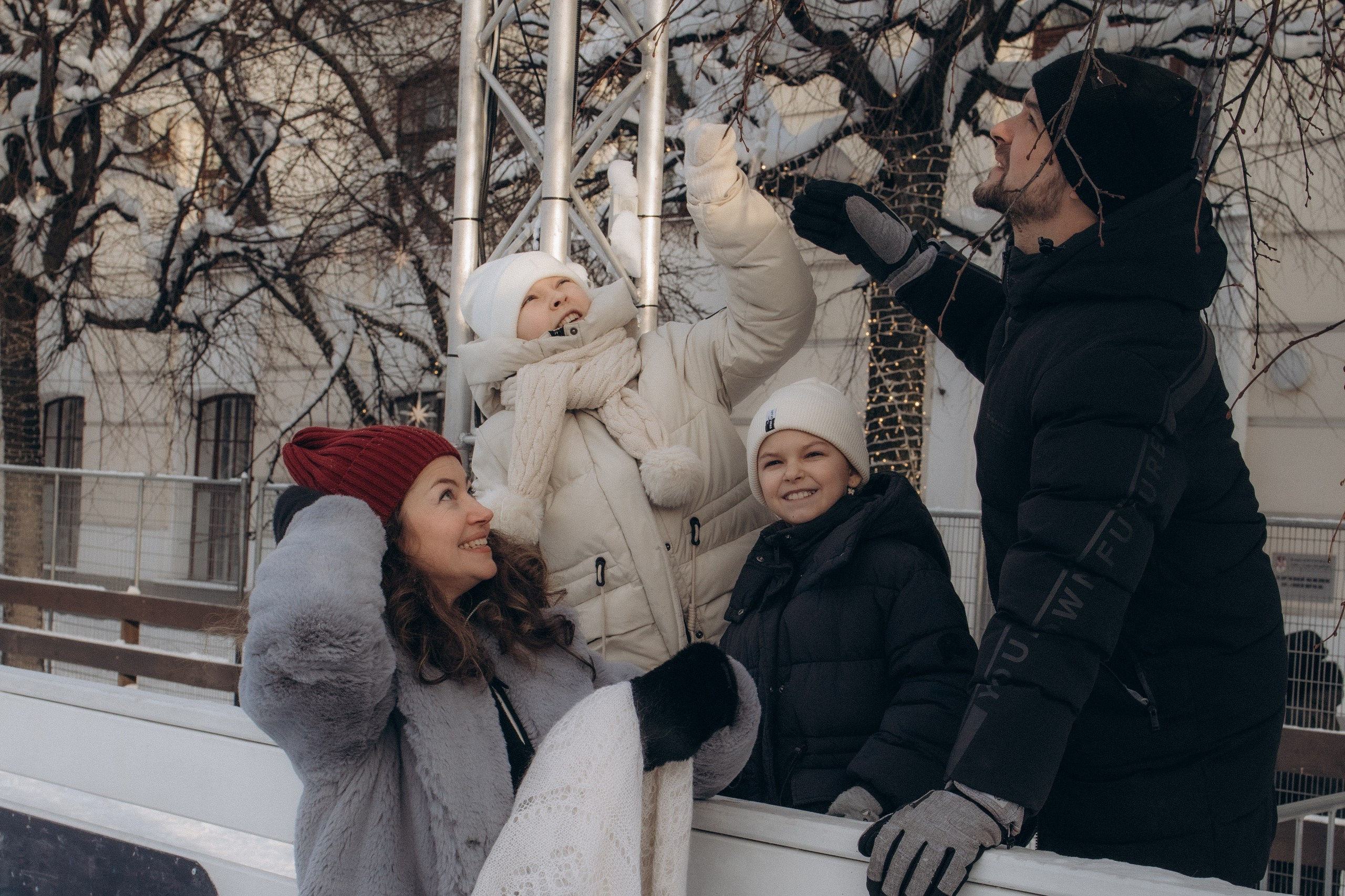 Зима. Семейный фотограф Анна Петрова