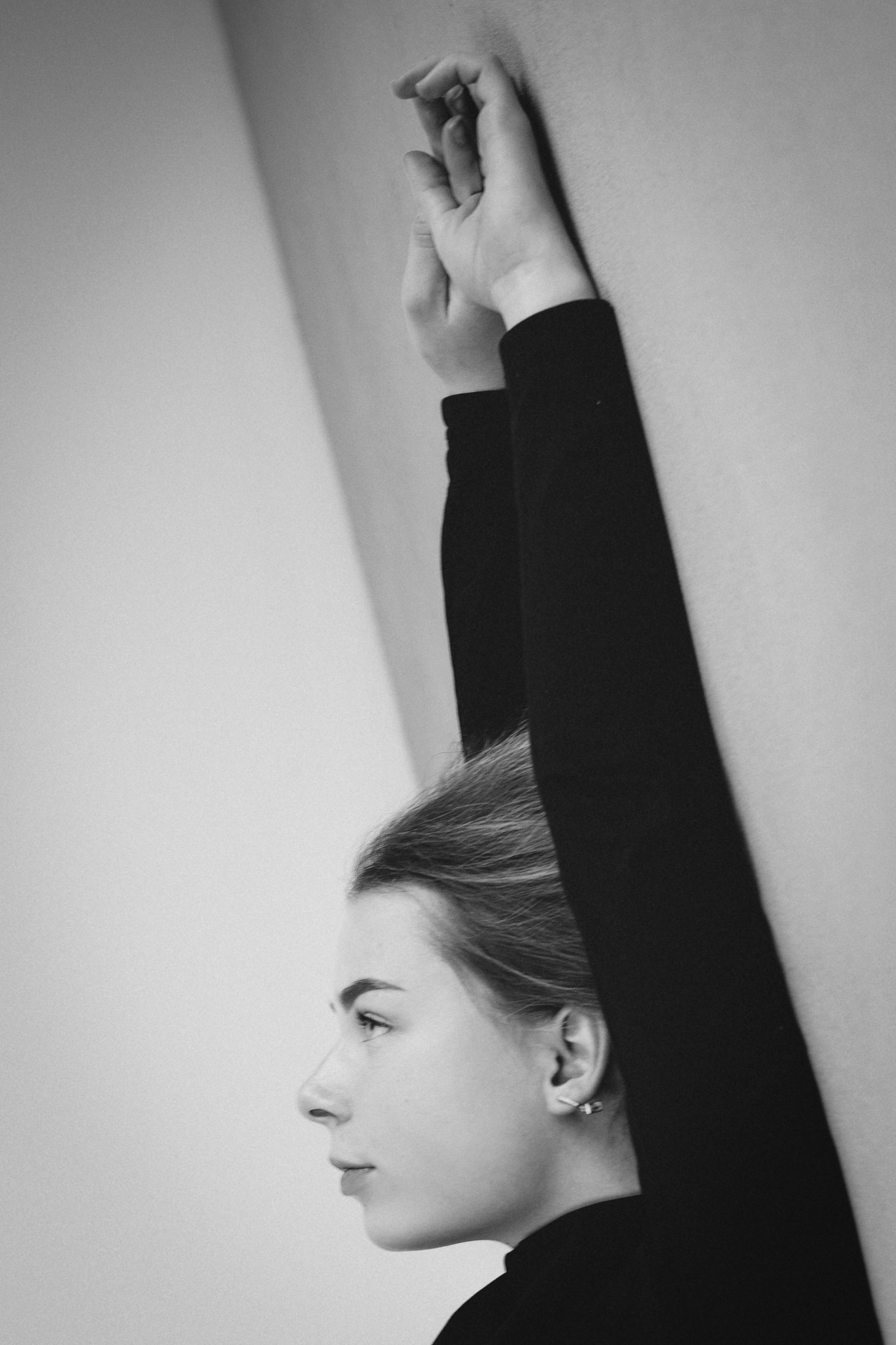 Полина, минимализм. Портретный фотограф в Минске