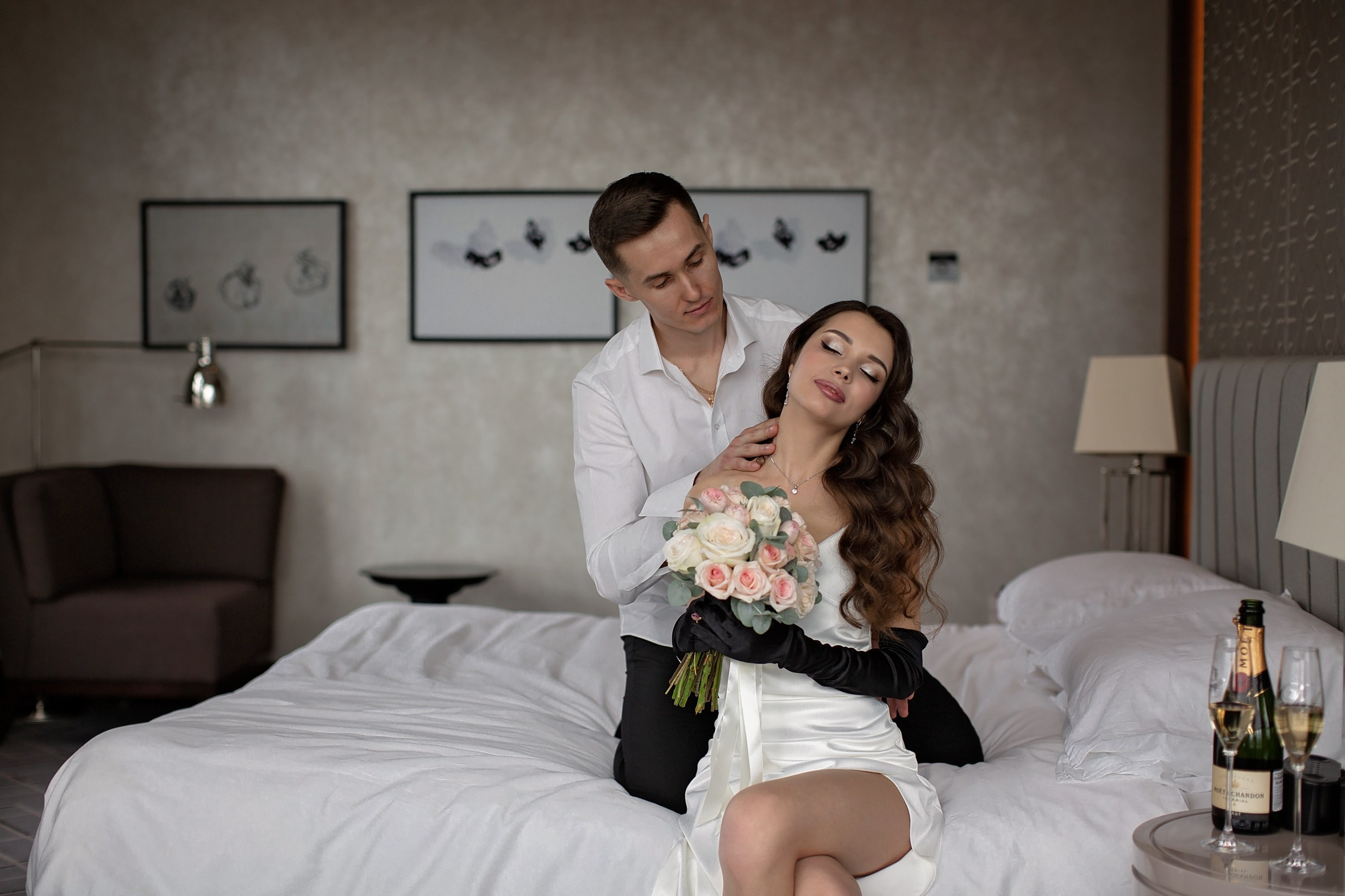 Камерная свадьба. Свадебный и портретный фотограф Москва