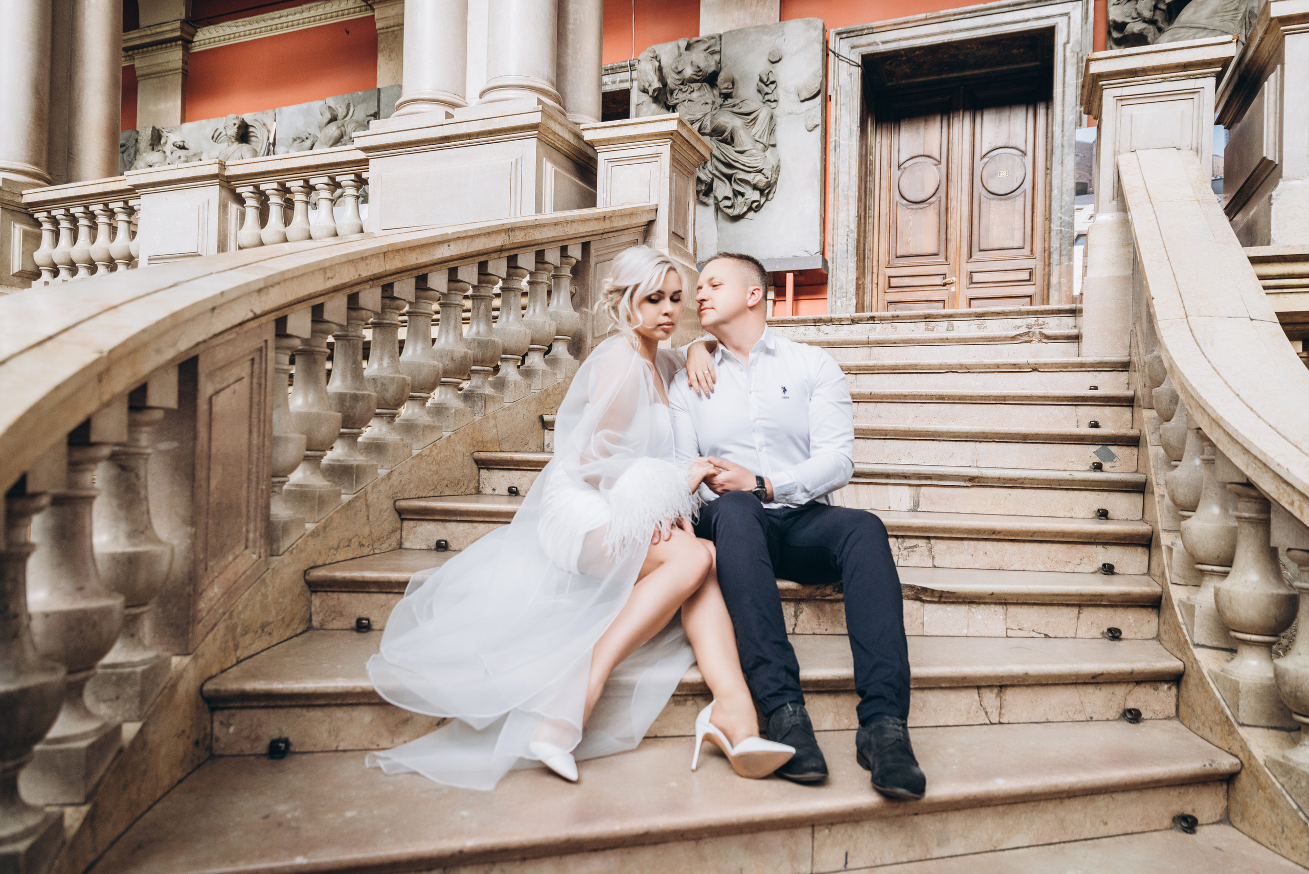 Свадебная фотосъемка в Академии Штиглица. Свадебный фотограф в СПБ, Санкт-Петербург, Пушкин - Денис Богданов