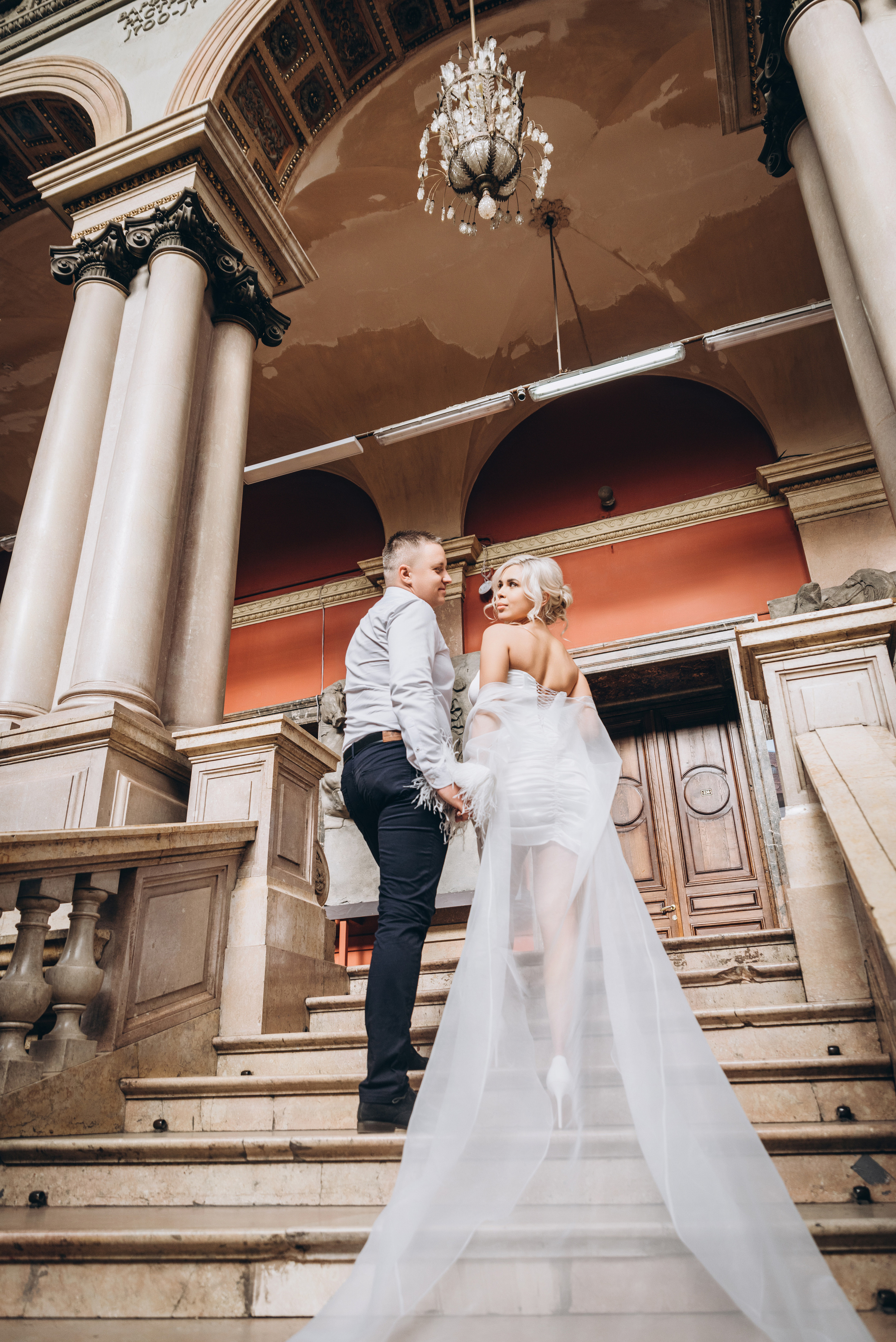 Свадебная фотосъемка в Академии Штиглица. Свадебный фотограф в СПБ, Санкт-Петербург, Пушкин - Денис Богданов