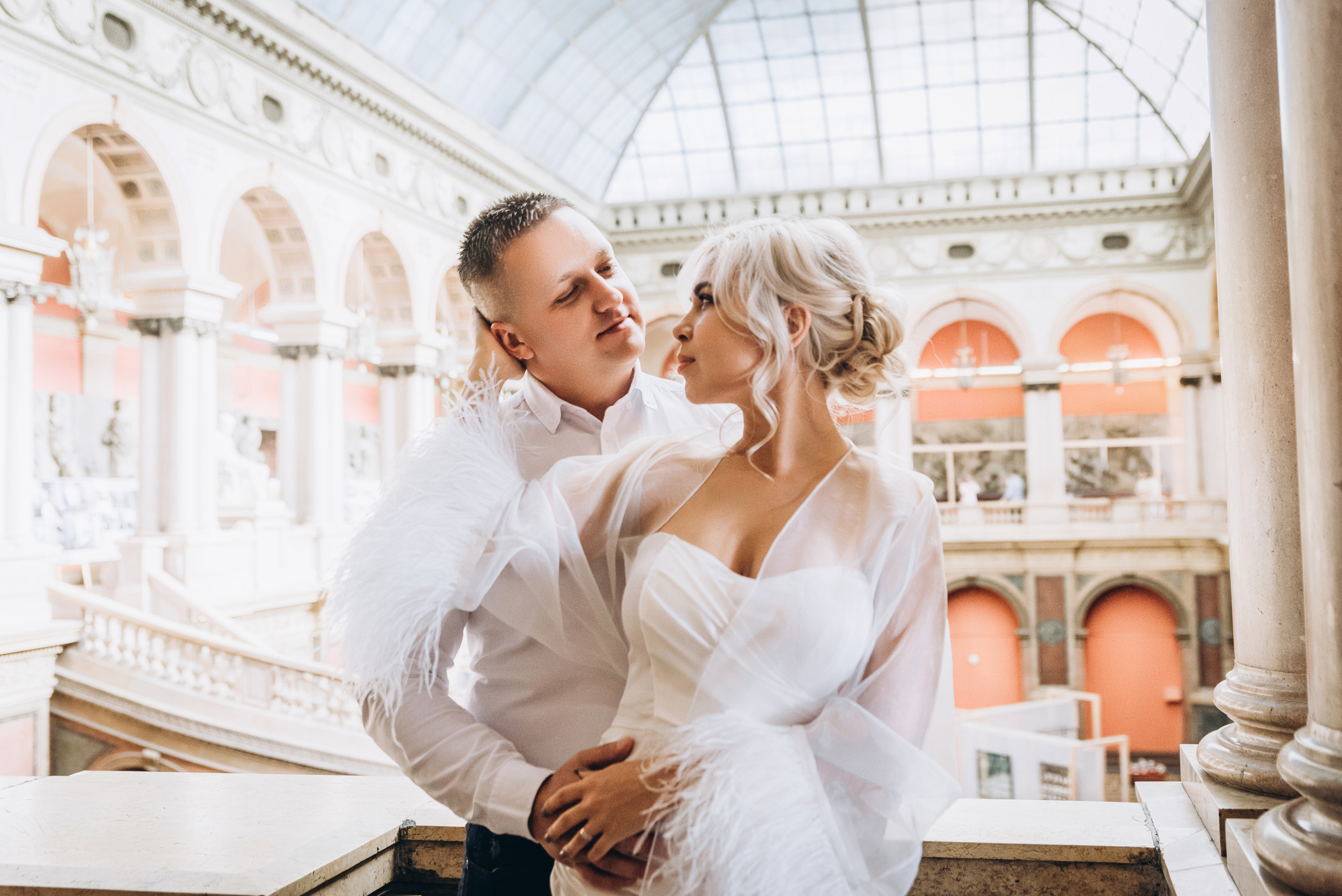 Свадебная фотосъемка в Академии Штиглица. Свадебный фотограф в СПБ, Санкт-Петербург, Пушкин - Денис Богданов