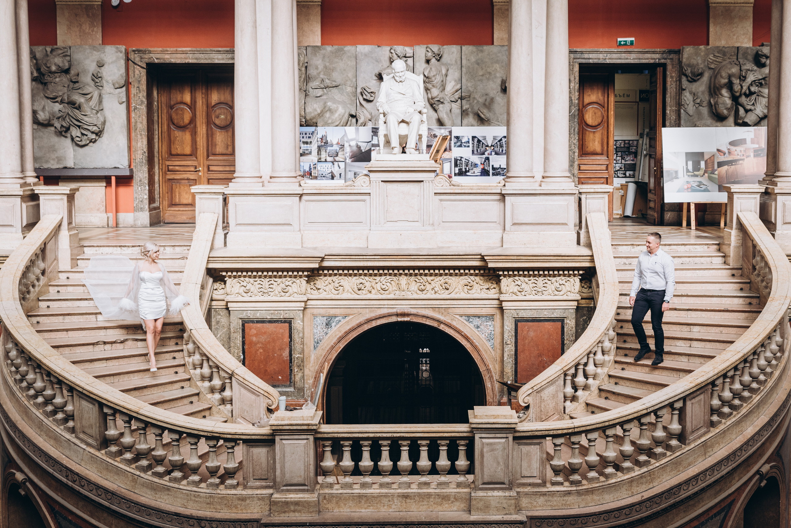 Свадебная фотосъемка в Академии Штиглица. Свадебный фотограф в СПБ, Санкт-Петербург, Пушкин - Денис Богданов