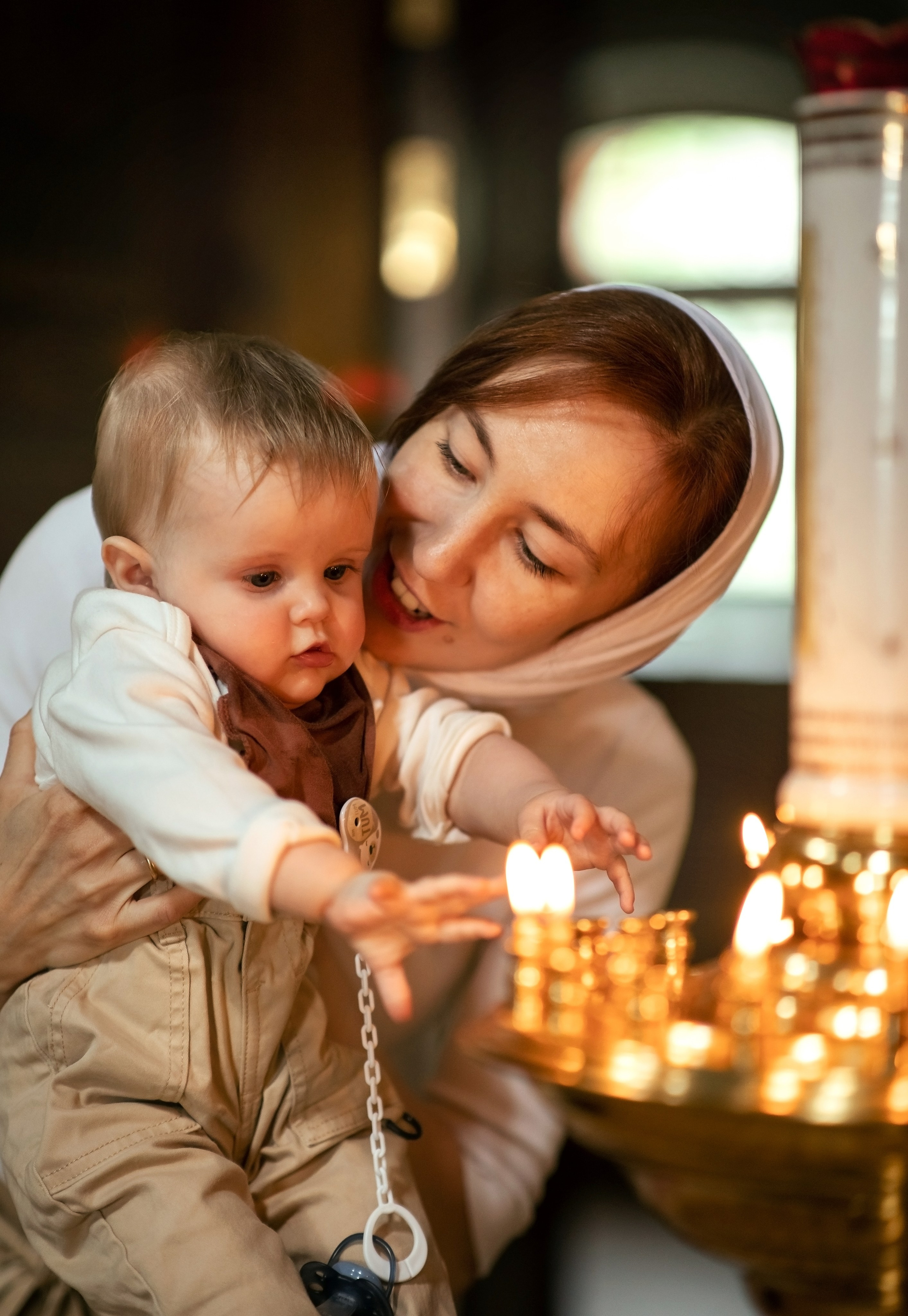 Крещение. Детский и семейный фотограф Татьяна Рыбалко. Фотосессии у вас дома