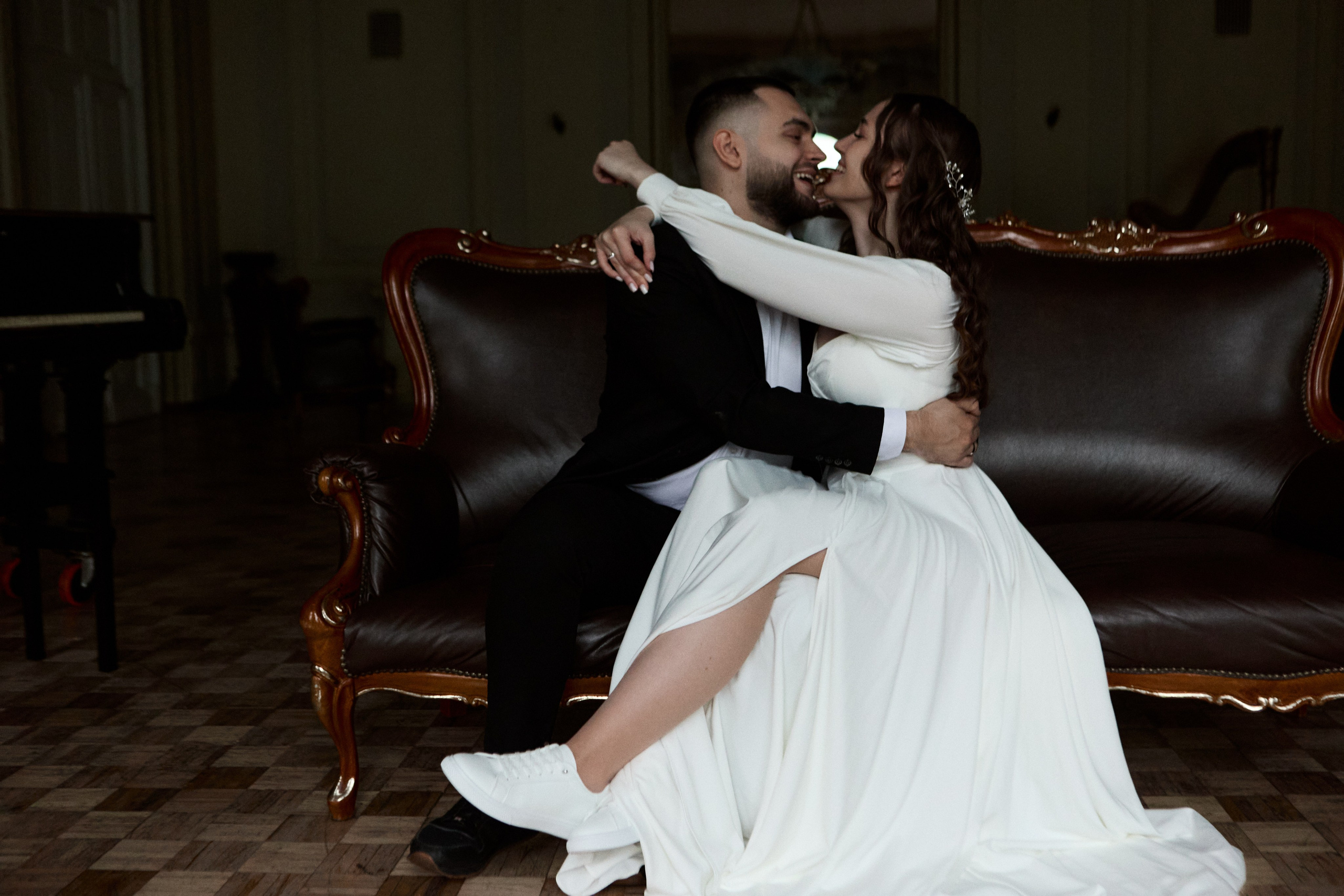 Свадебная фотосессия в студии в Москве