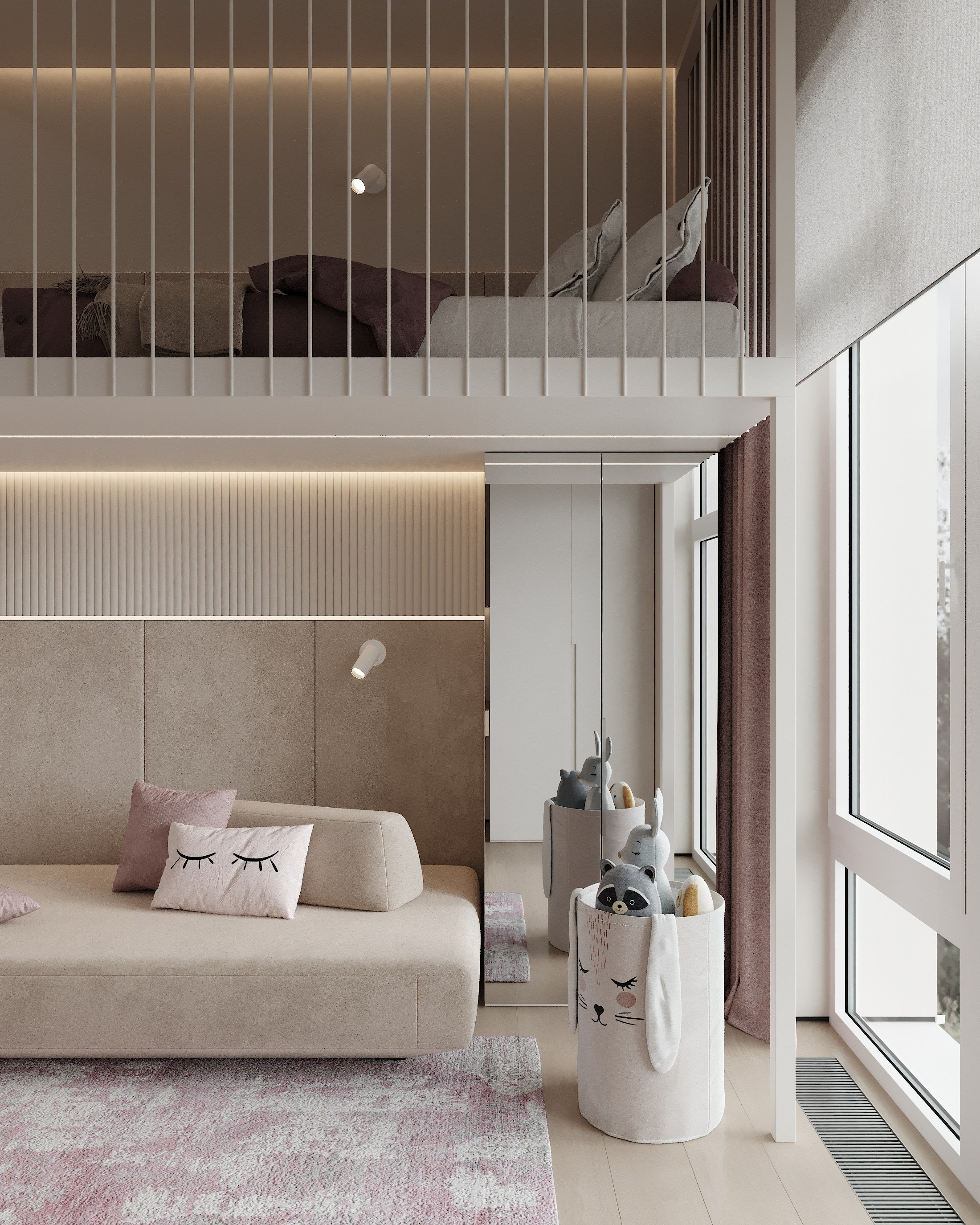 ЖК Снегири 189.0 кв.м. Дизайнер интерьера и 3D визуализатор Ванчугова Ольга