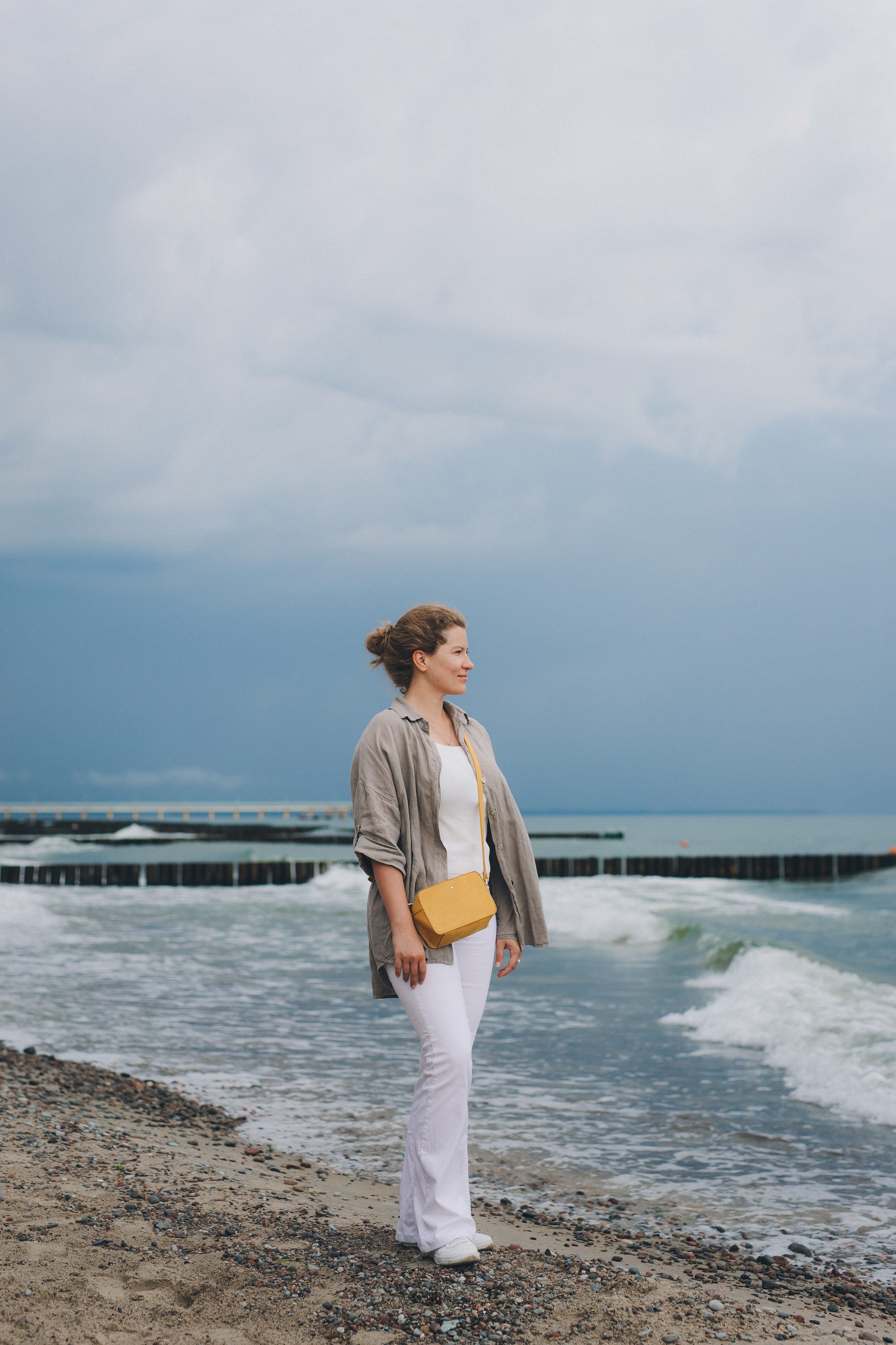 Мария и фотопрогулка в ненастную погоду. Фотограф Зеленоградск Красильникова Елена