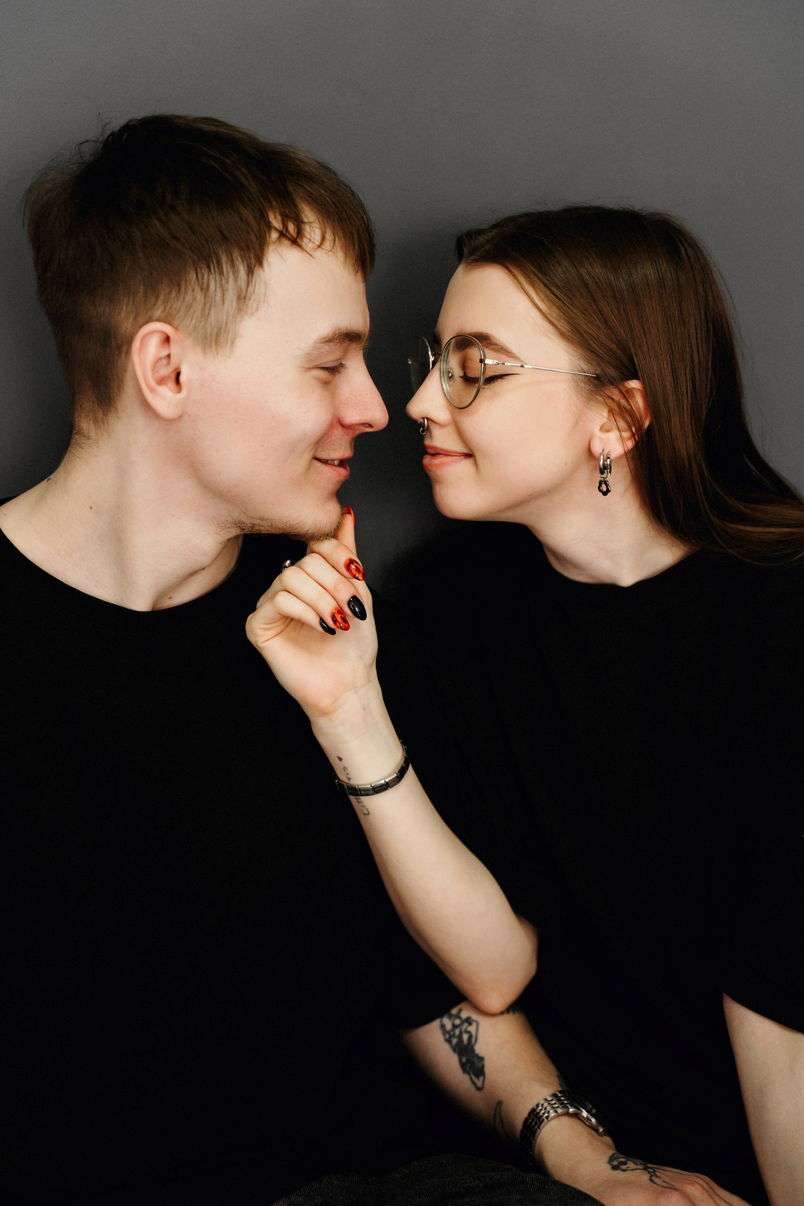 Лера и Леша. Студийная съемка. Яна Орехова. Фотограф в Томске