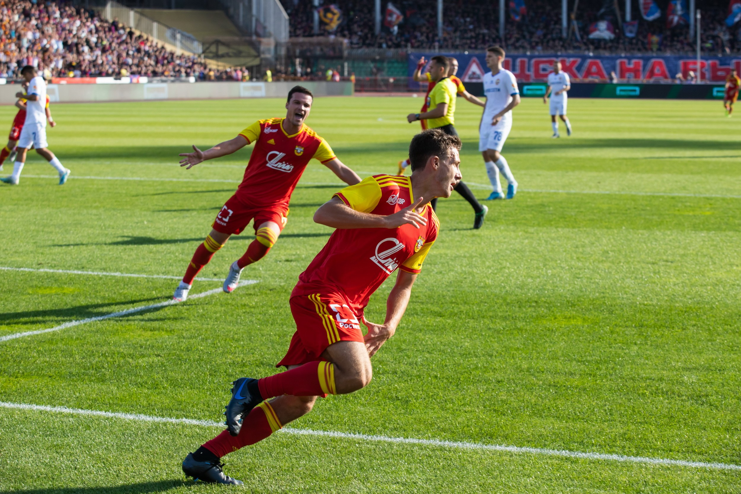 Арсенал 1-2 ЦСКА (1 сентября 2019). Репортажный фотограф Алексей Пирязев