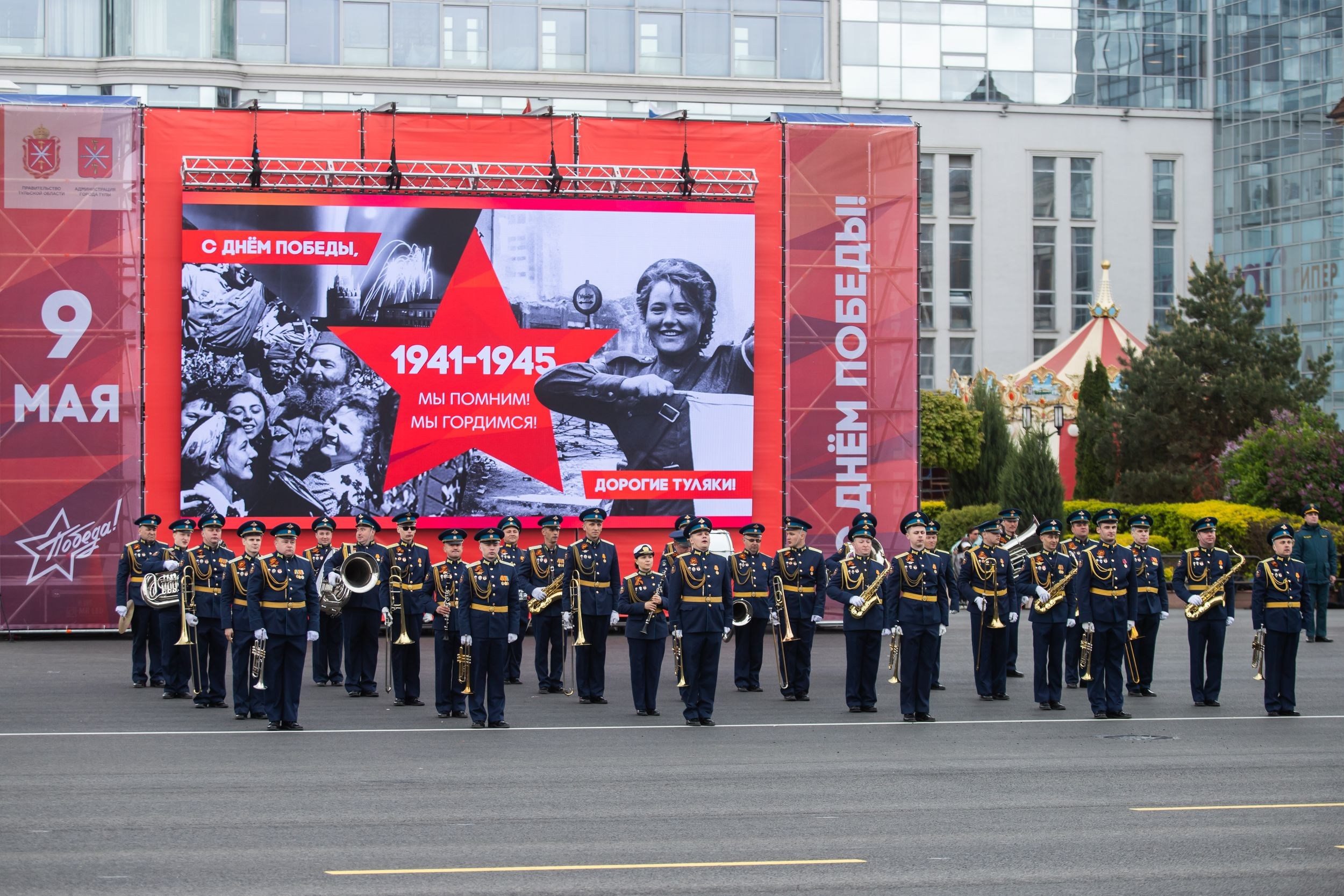 Генеральная репетиция Парада Победы (5 мая 2024). Репортажный фотограф Алексей Пирязев