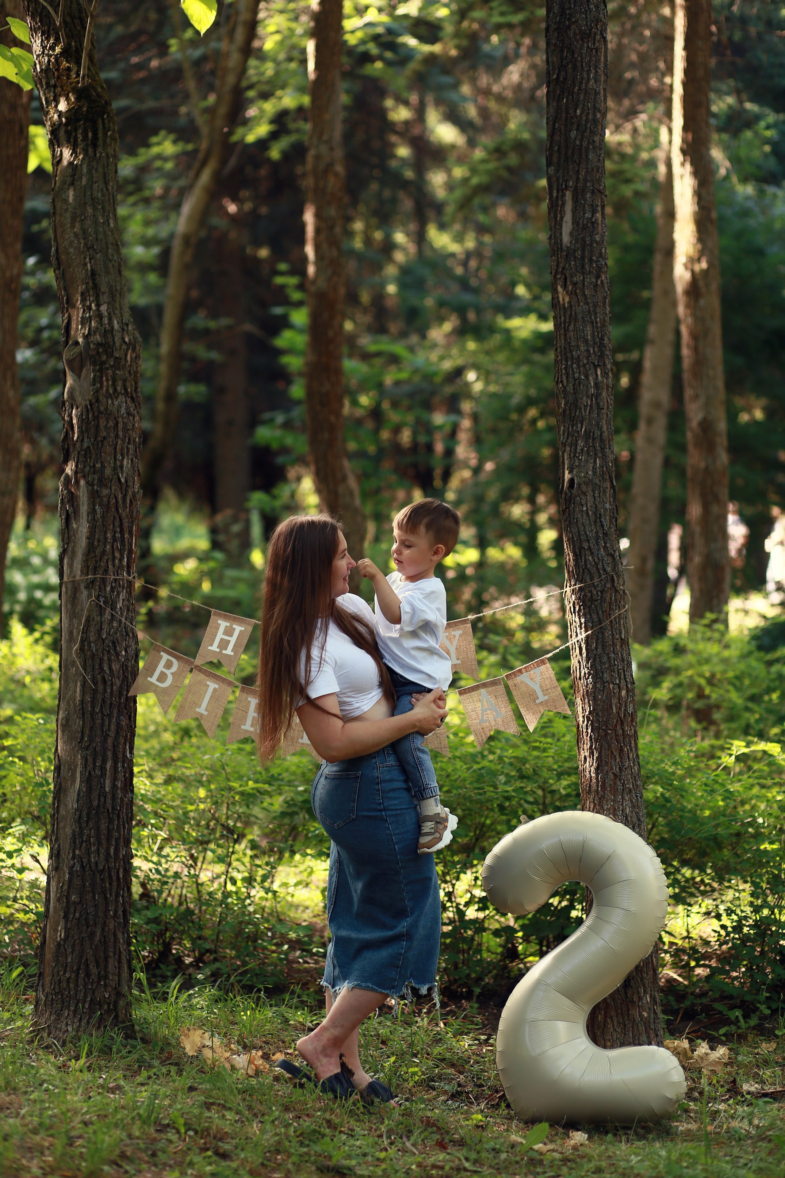 Двухлетие в Дендрарии. Семейный фотограф в Воронеже Плотникова Алина