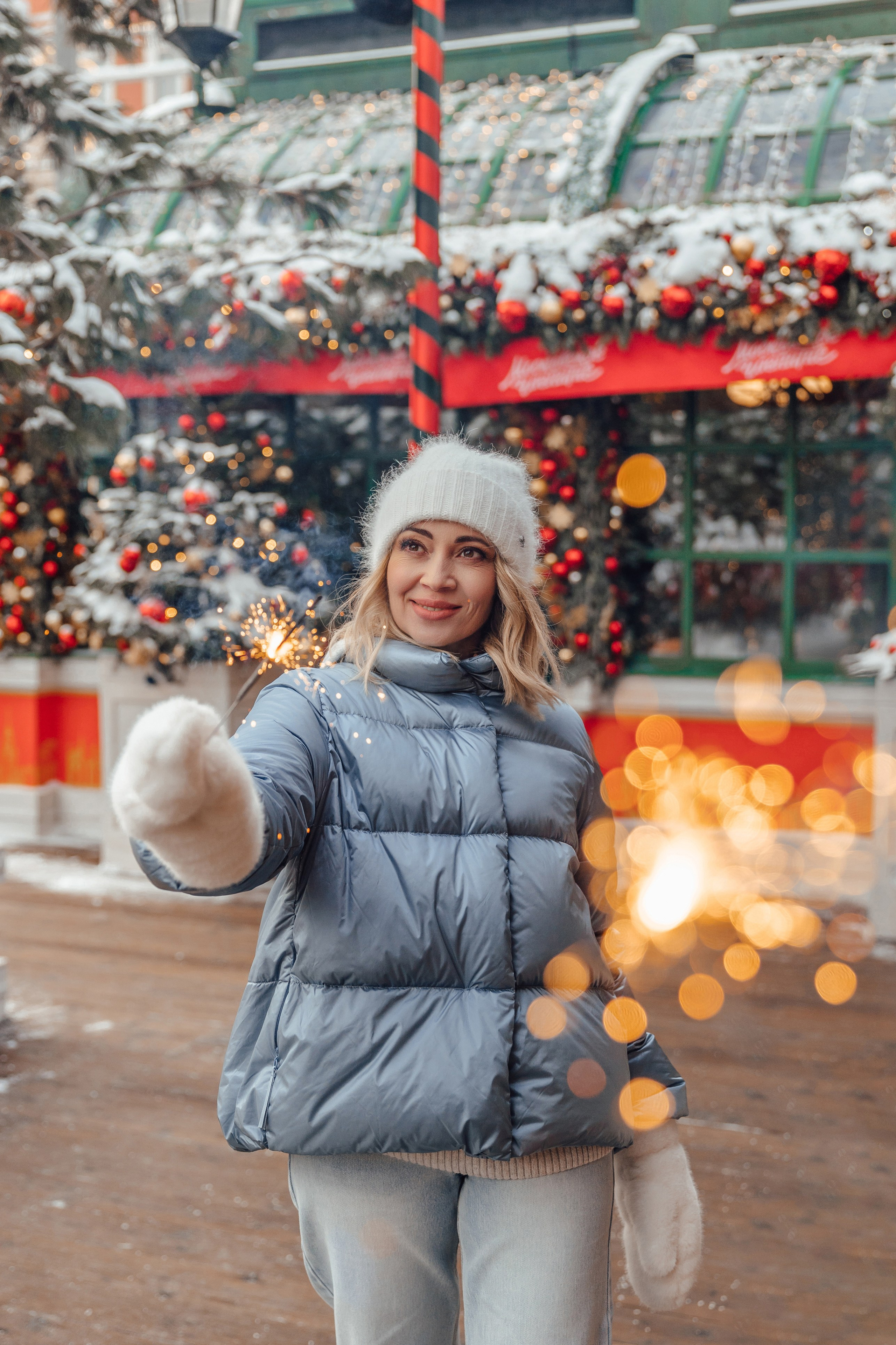 Новогодняя фотосессия на&nbsp;Ярмарке Новогодние сезоны на&nbsp;Тверской площади