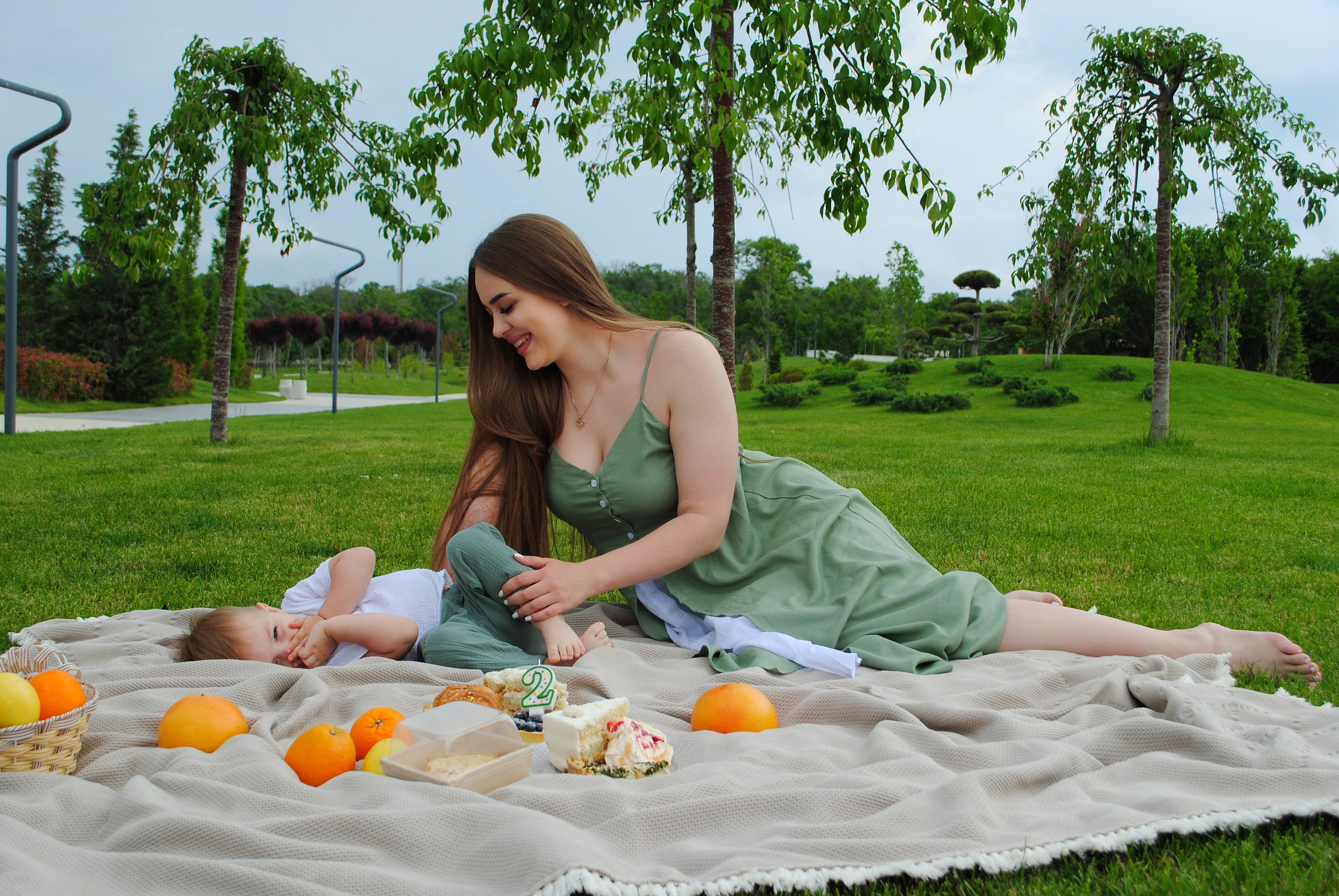 Настя и семья. Фотограф Мария Мусаелян