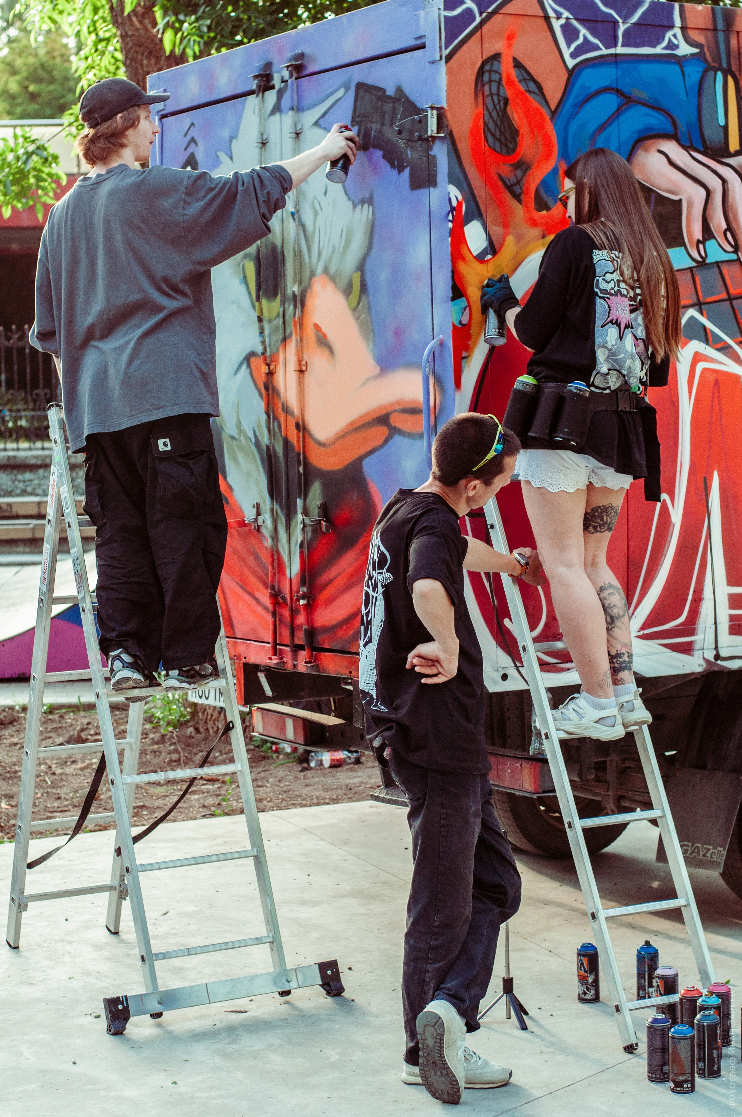 Граффити и брейкинг. Репортажный фотограф в Симферополе Зареев Иван
