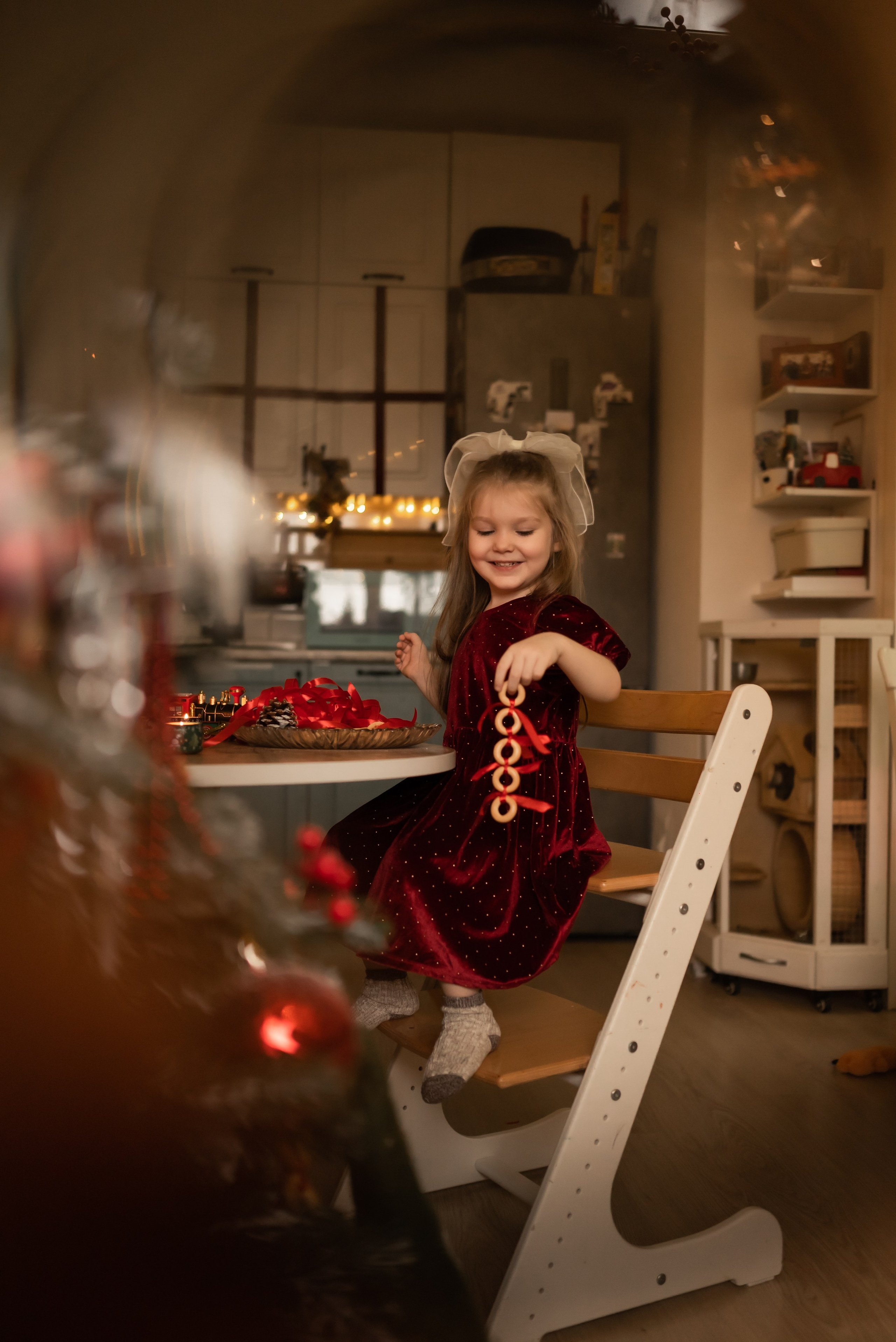 Новогодняя история Варвары. Фотограф Ксения Огородова портфолио