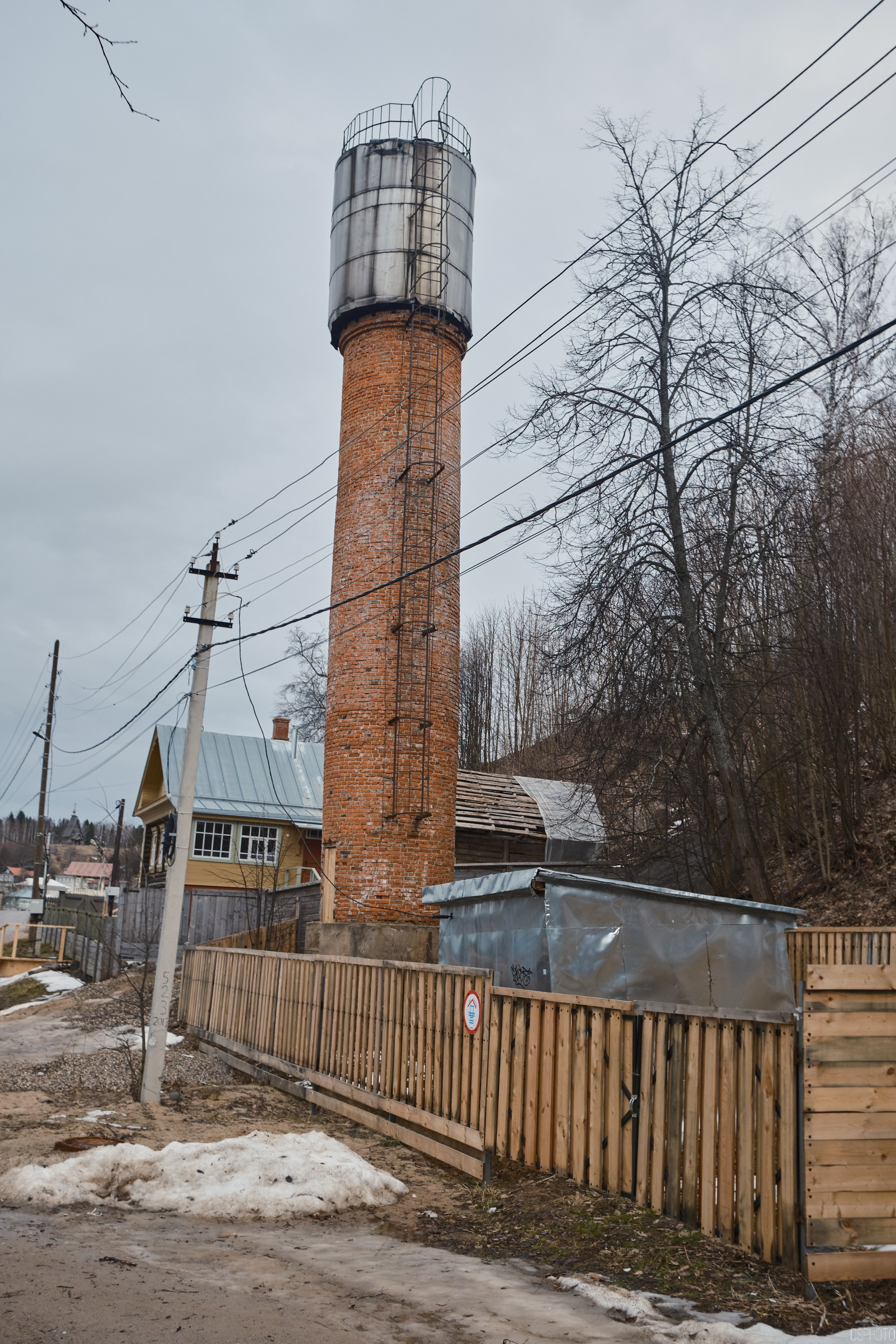 Плёс. Волга. Март. Фотографъ Сергѣевъ. Поймать мгновеніе