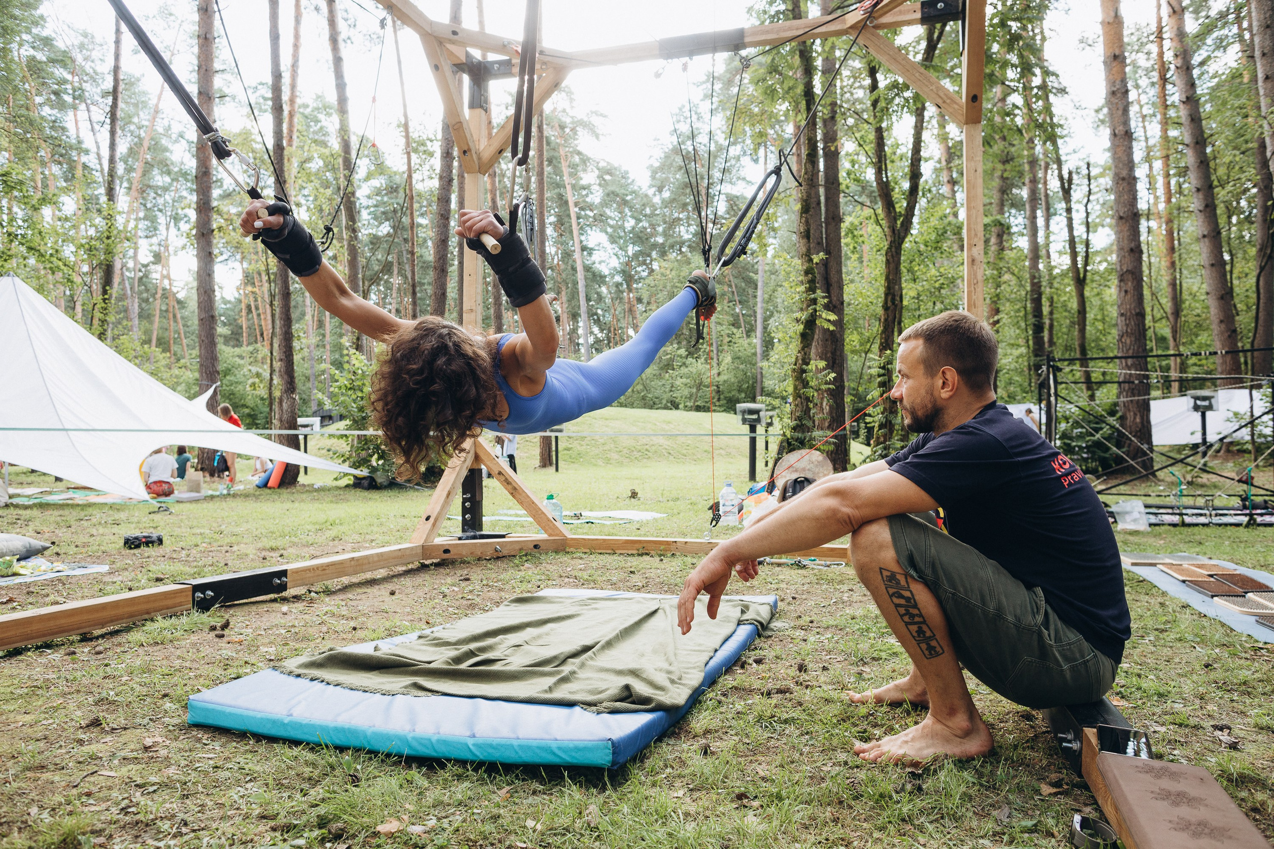 Фестиваль йоги парк «Раздолье». Портретный фотограф в Москве и МО Зимина Татьяна