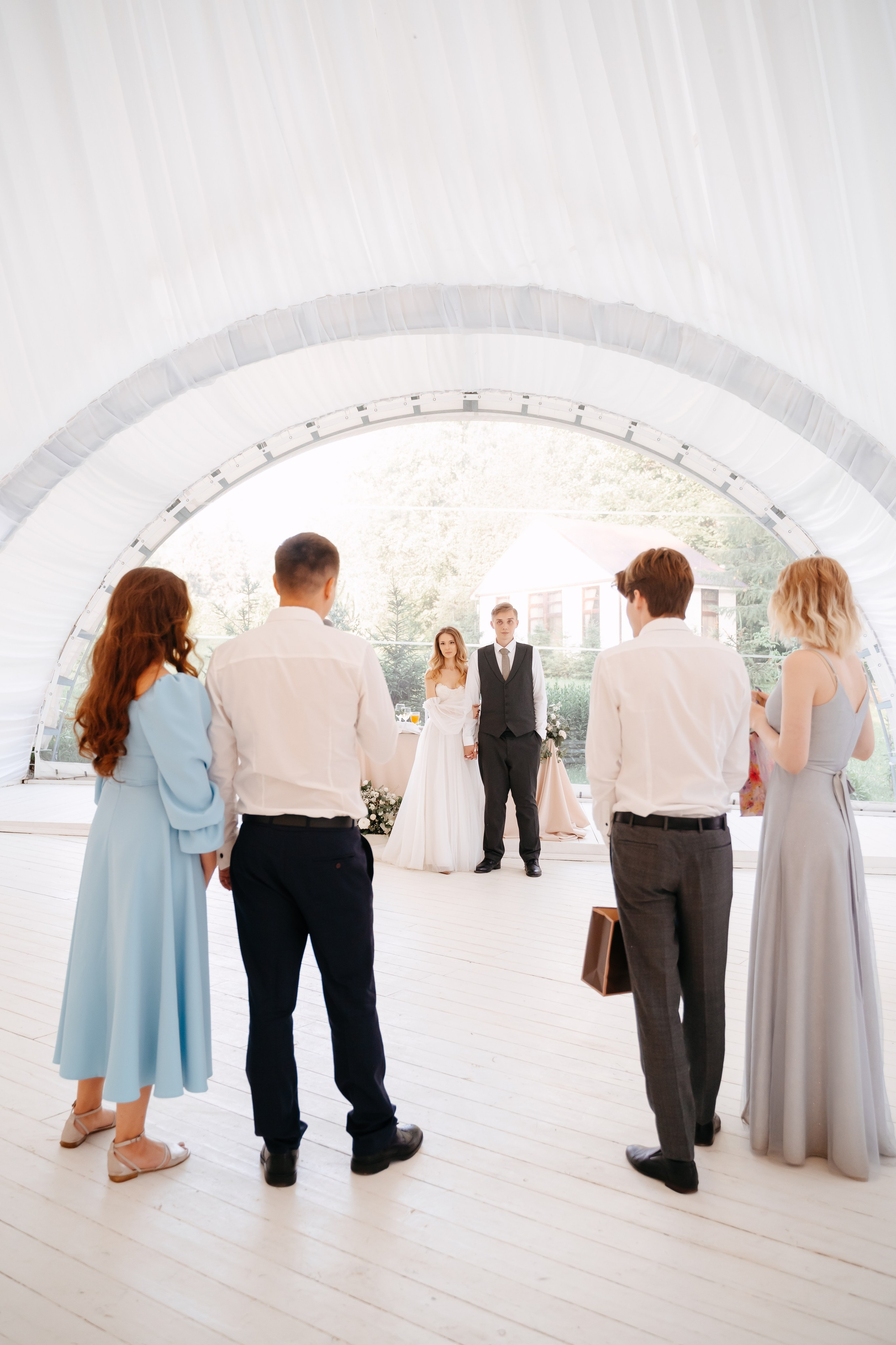 Свадьба загородом в Москве