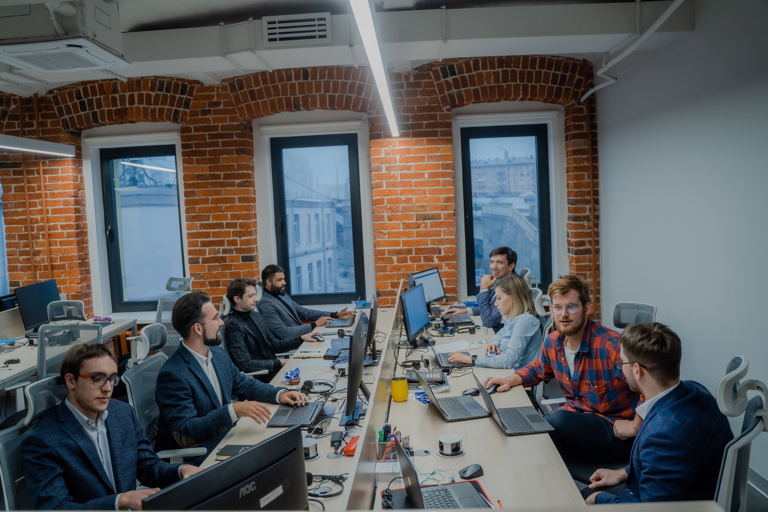 Офисная съемка для сайта компании