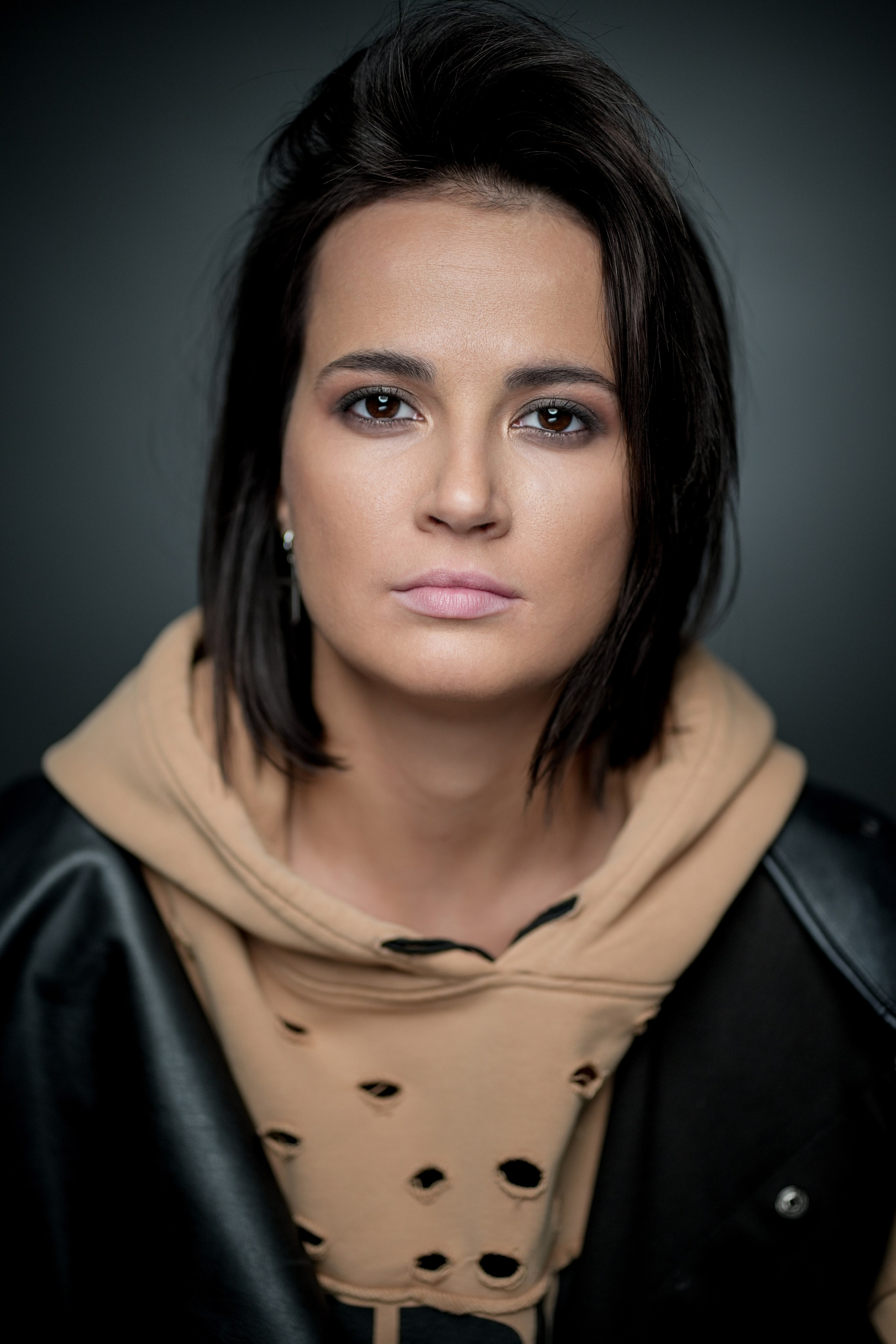 Актриса Виктория Крат. Портретная съемка в Москве, студийный фотограф Игорь Фомин