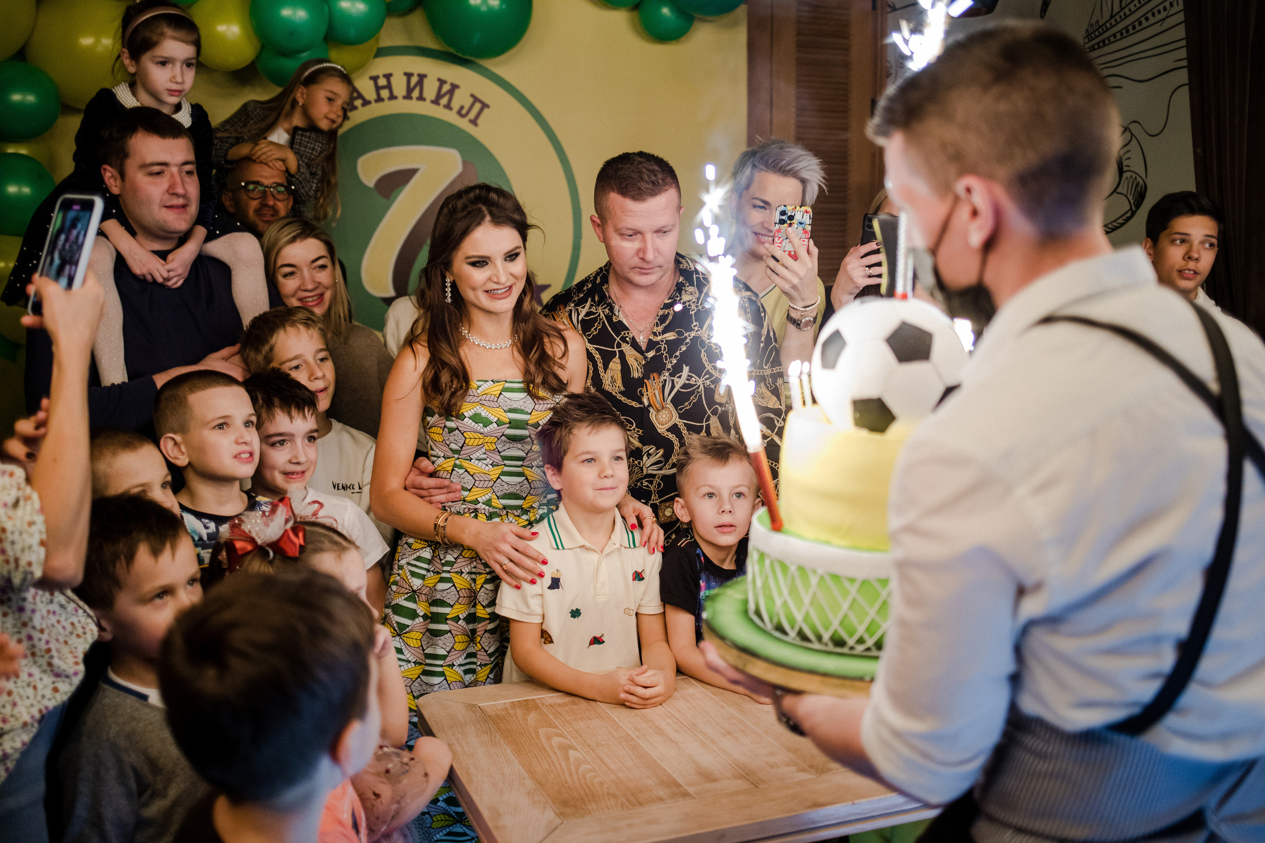 День рождения Дани. Семейный и детский фотограф в Москве Кузьмина Мария