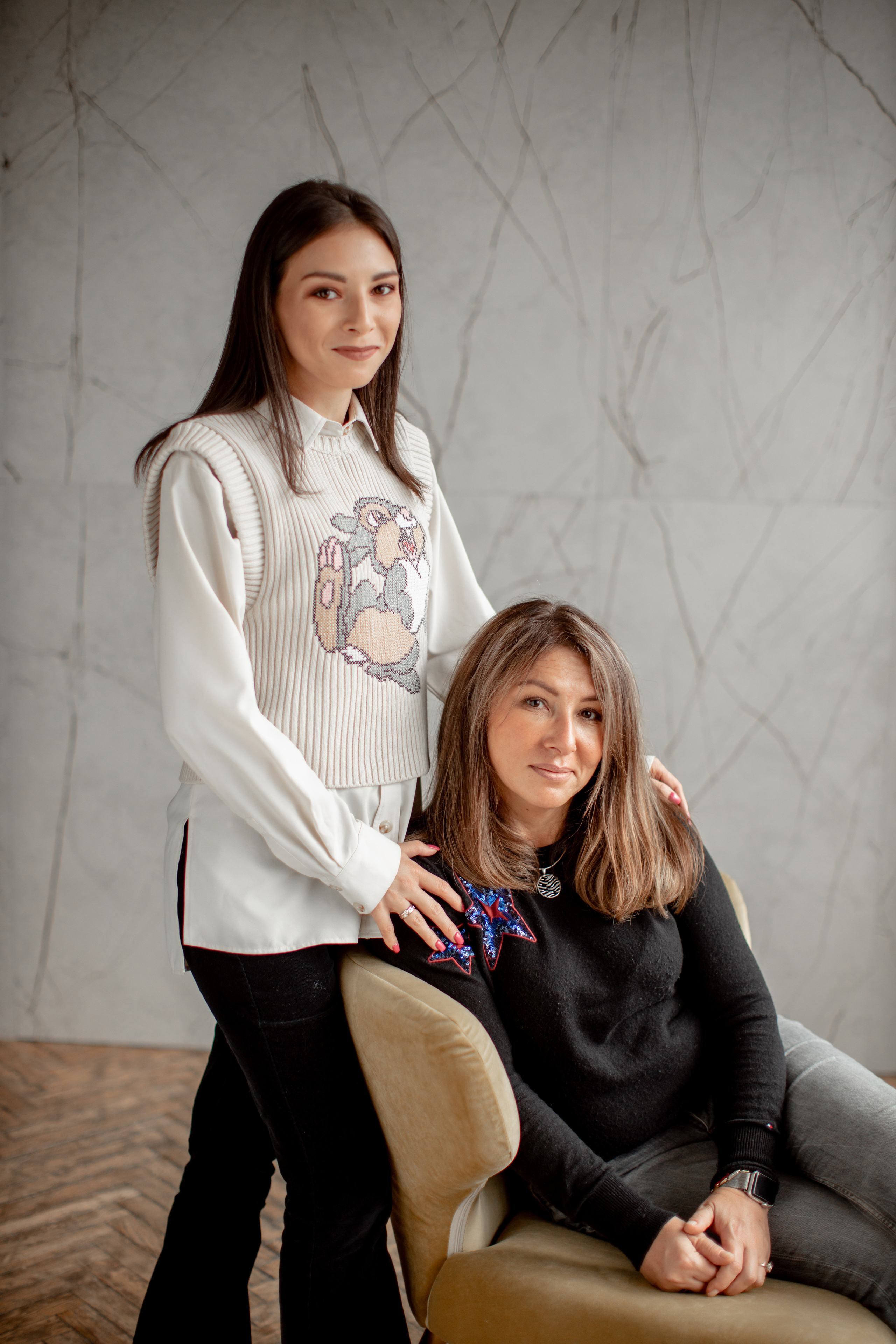 Диля с мамой. Семейный и детский фотограф в Москве Кузьмина Мария