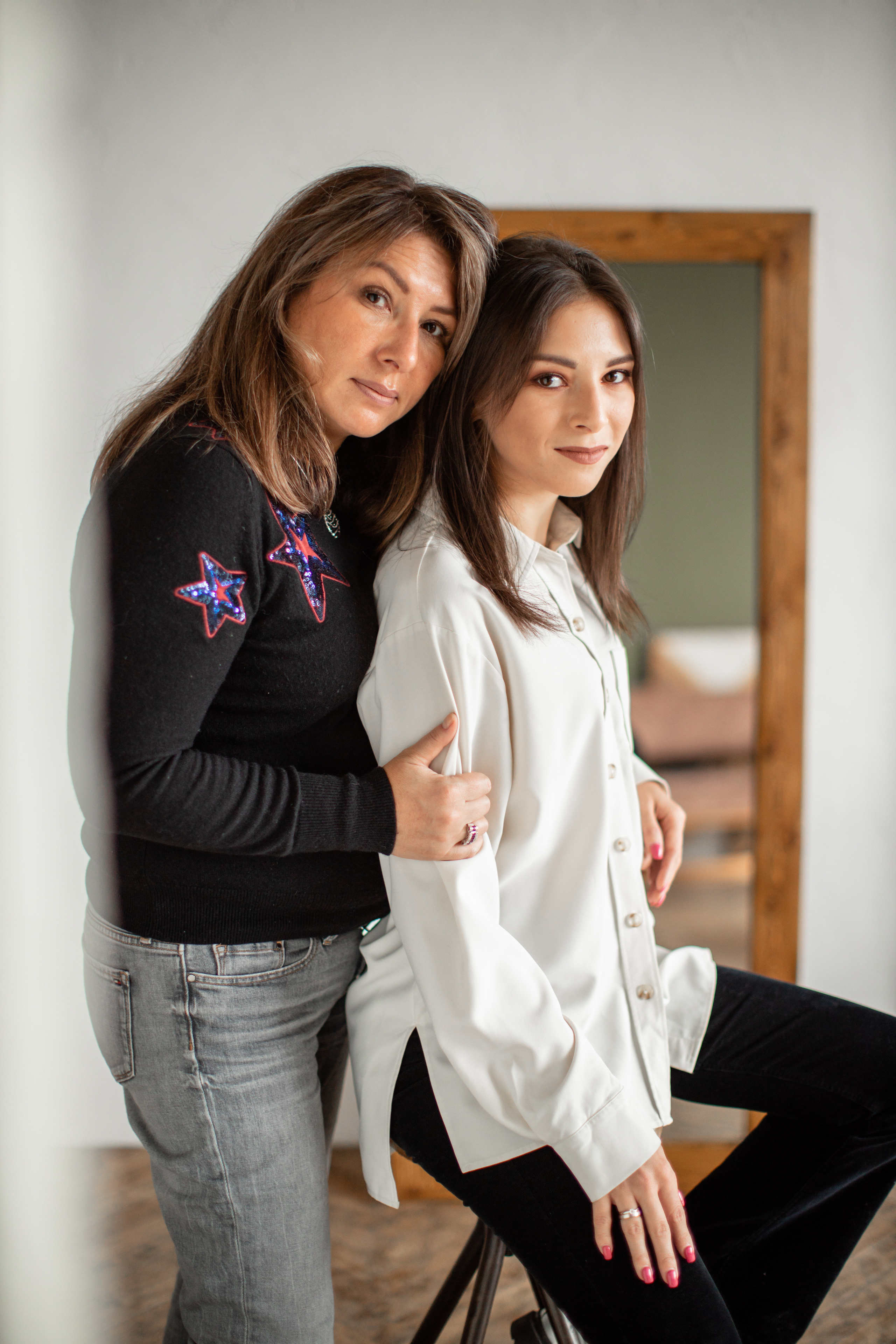 Диля с мамой. Семейный и детский фотограф в Москве Кузьмина Мария