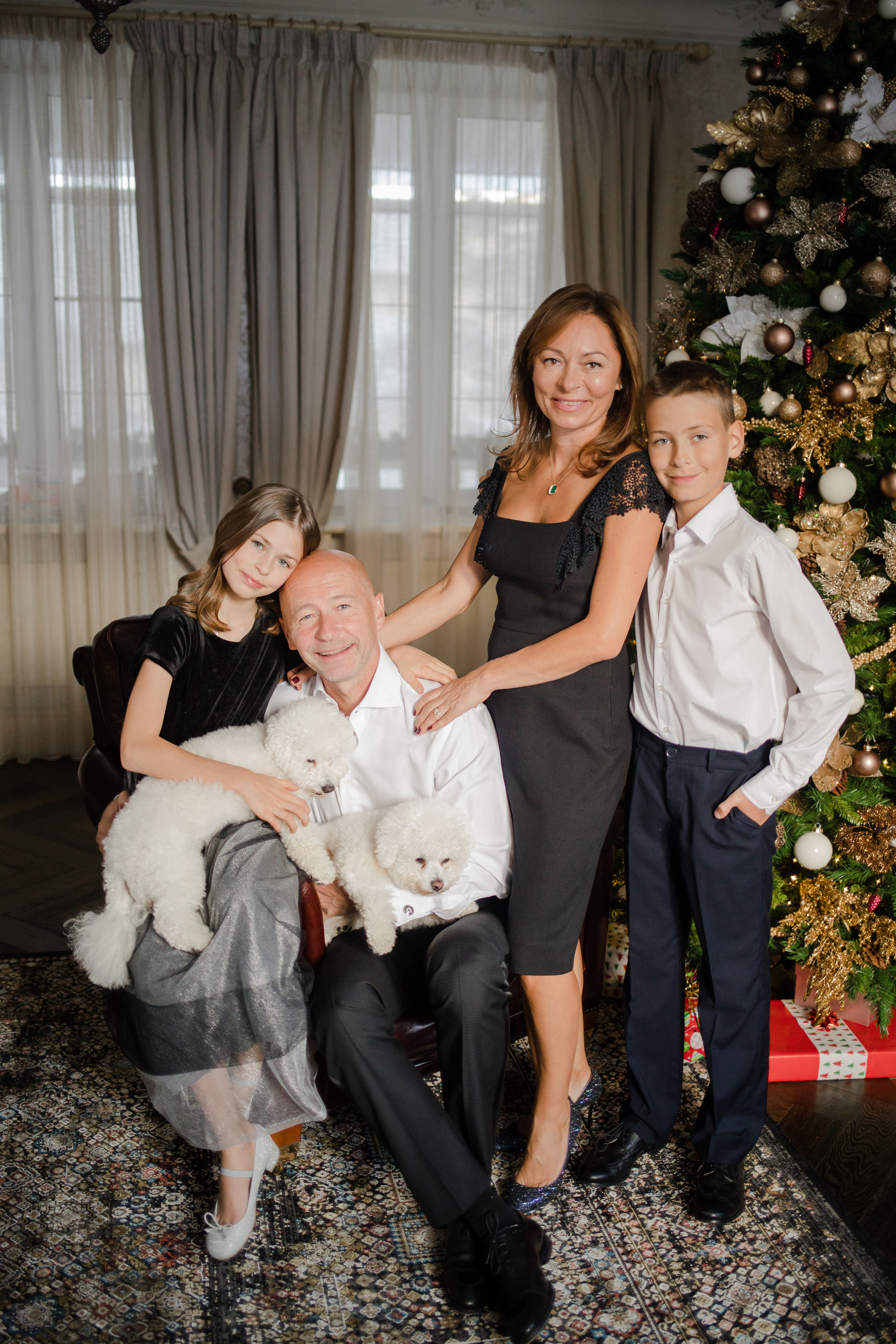 Толя и Лена с детьми. Семейный и детский фотограф в Москве Кузьмина Мария