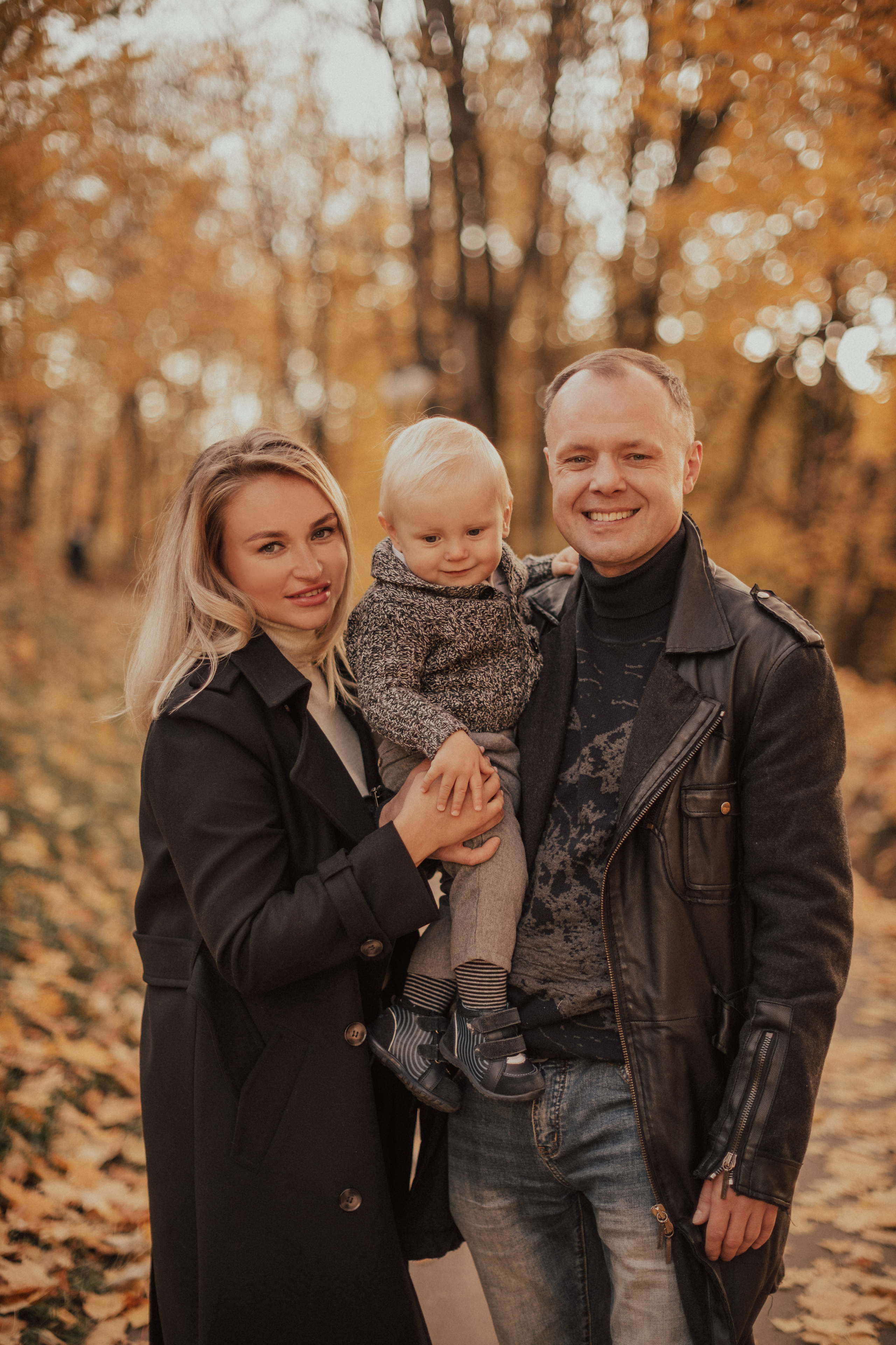 Осенняя прогулка. Семейный и детский фотограф в Москве Кузьмина Мария