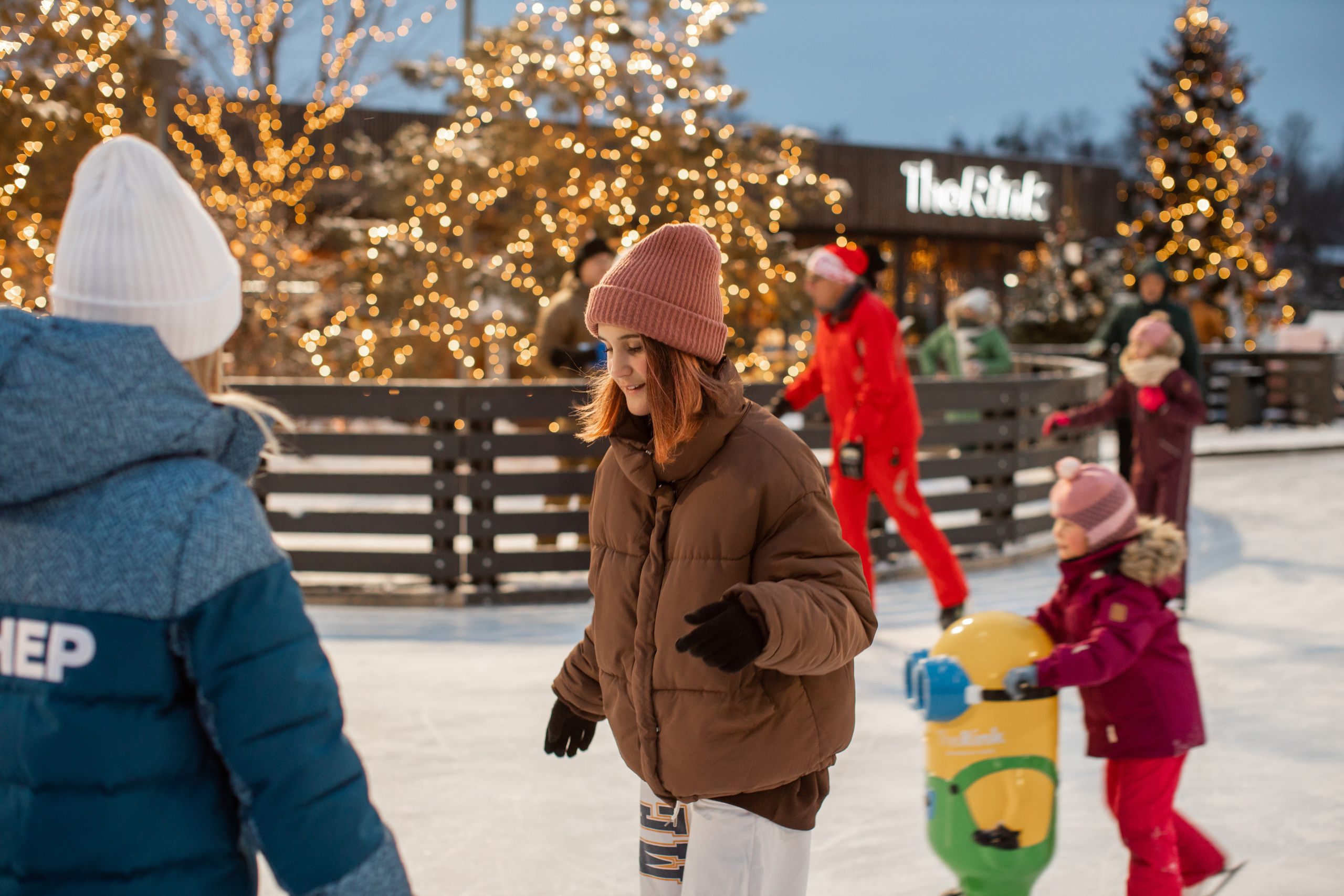 Каток The Rink. Семейный и детский фотограф в Москве Кузьмина Мария