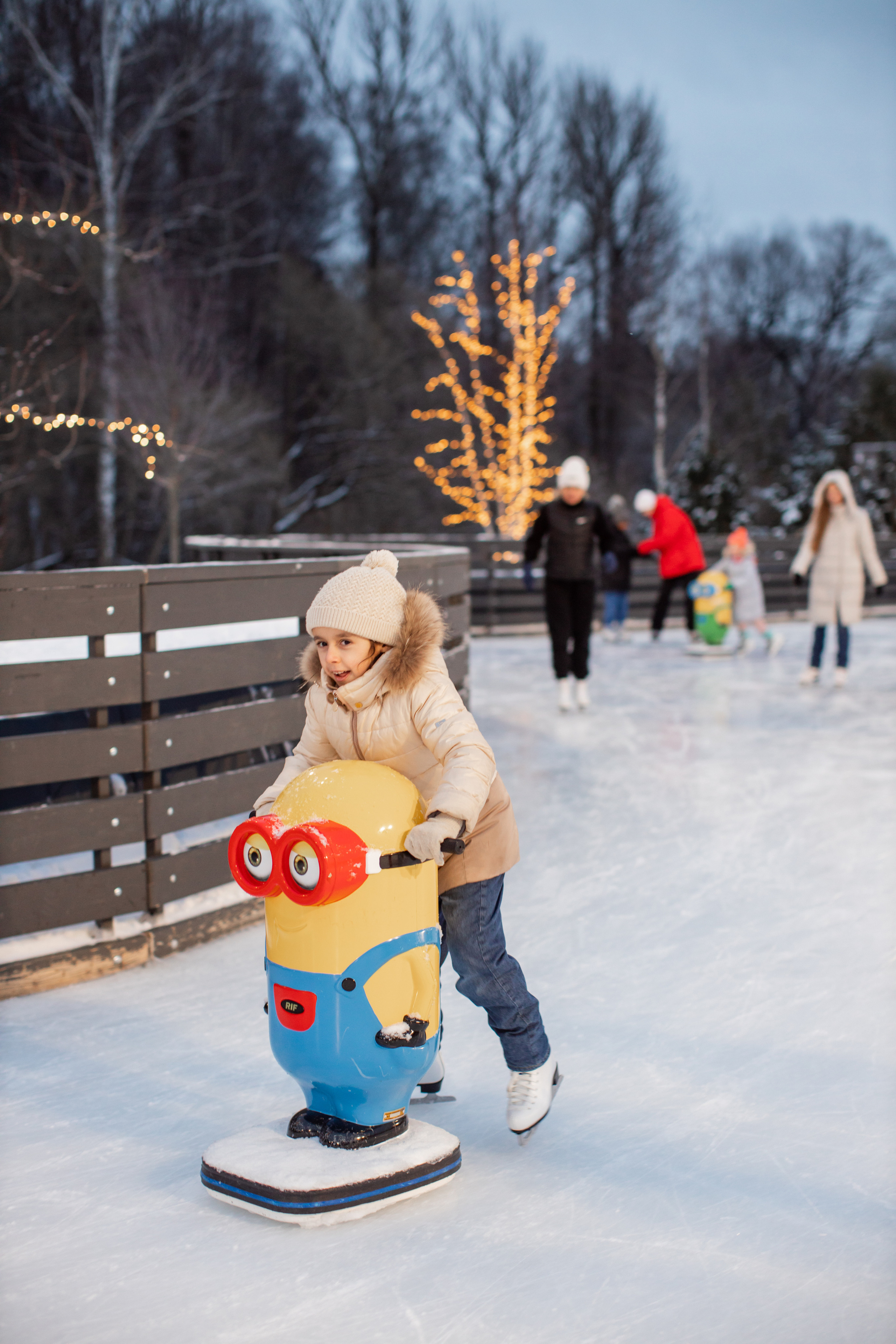 Каток The Rink. Семейный и детский фотограф в Москве Кузьмина Мария