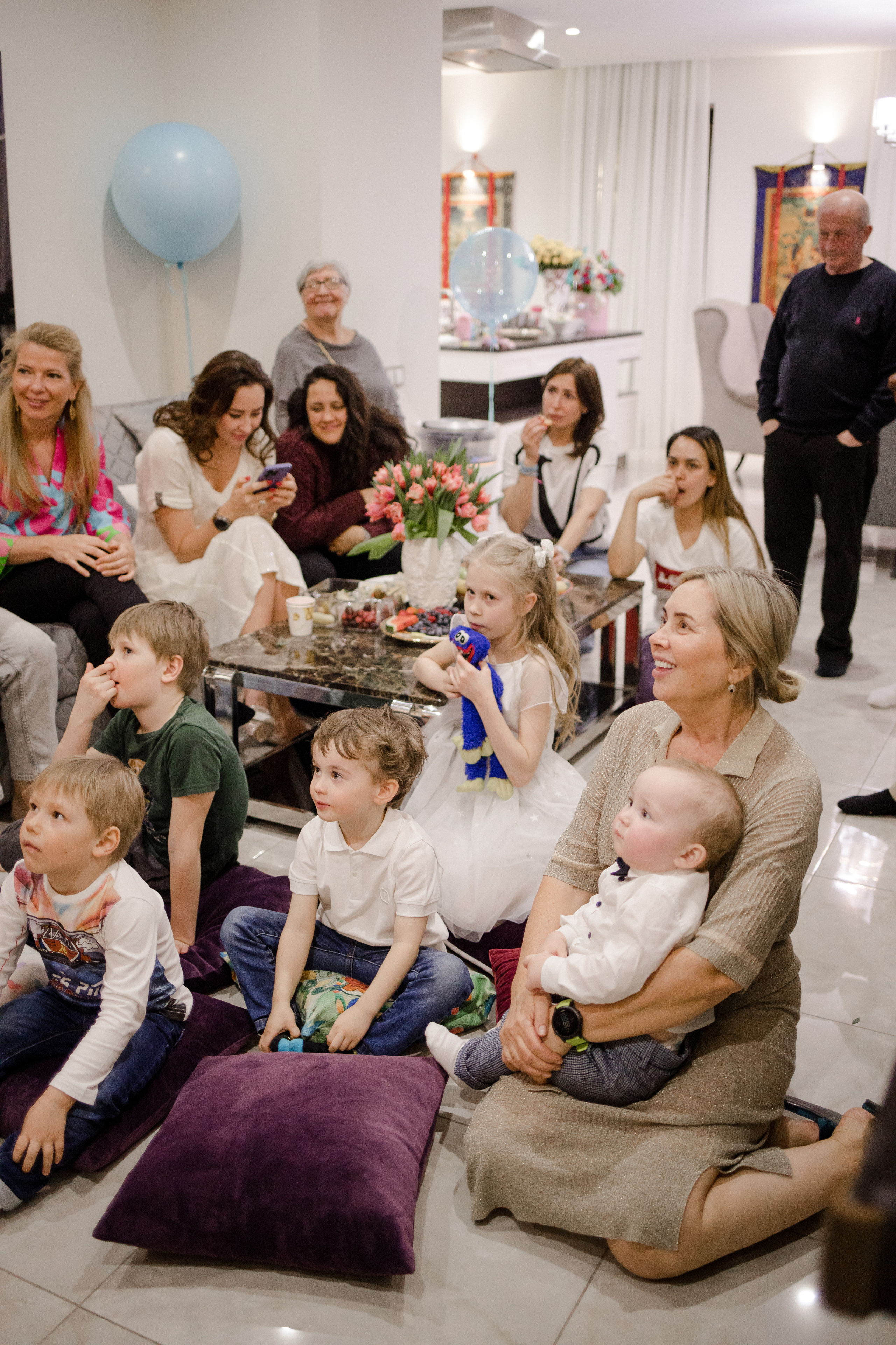 День рождения Леонида. Семейный и детский фотограф в Москве Кузьмина Мария
