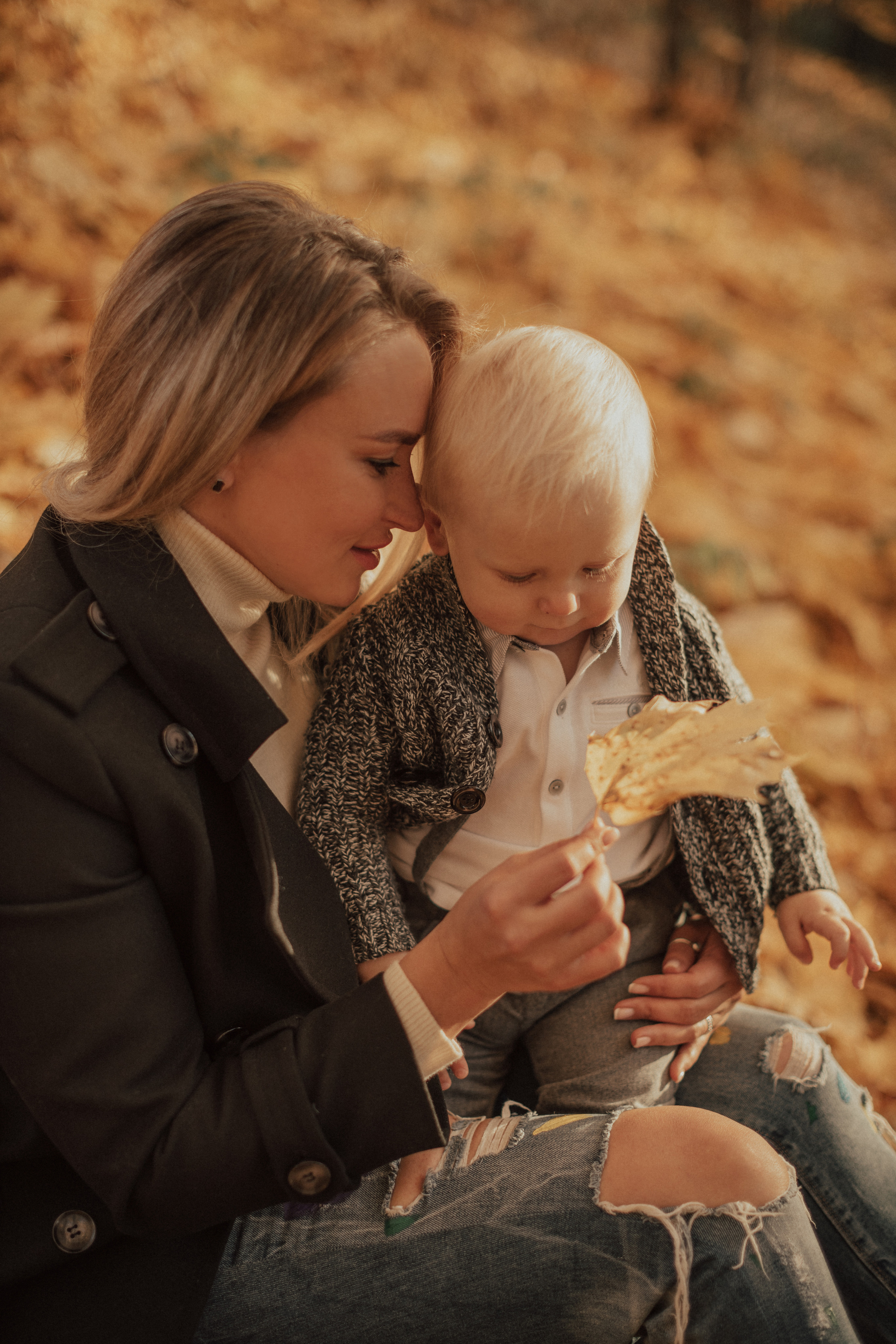 Осенняя прогулка. Семейный и детский фотограф в Москве Кузьмина Мария