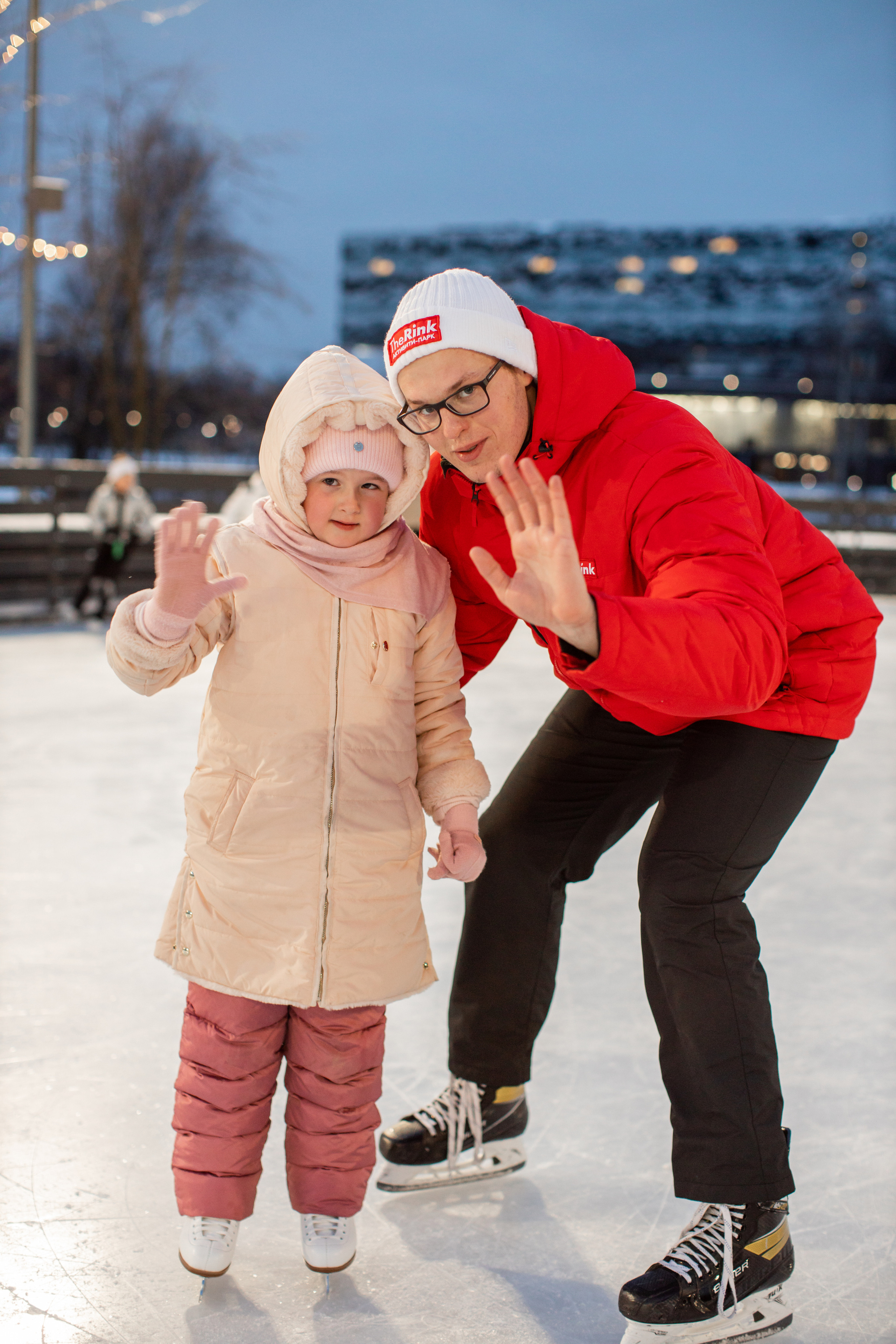 Каток The Rink. Семейный и детский фотограф в Москве Кузьмина Мария
