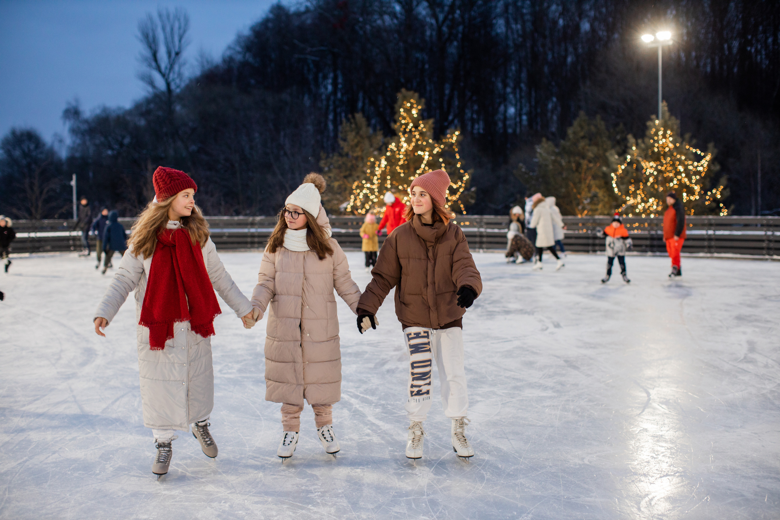 Каток The Rink. Семейный и детский фотограф в Москве Кузьмина Мария